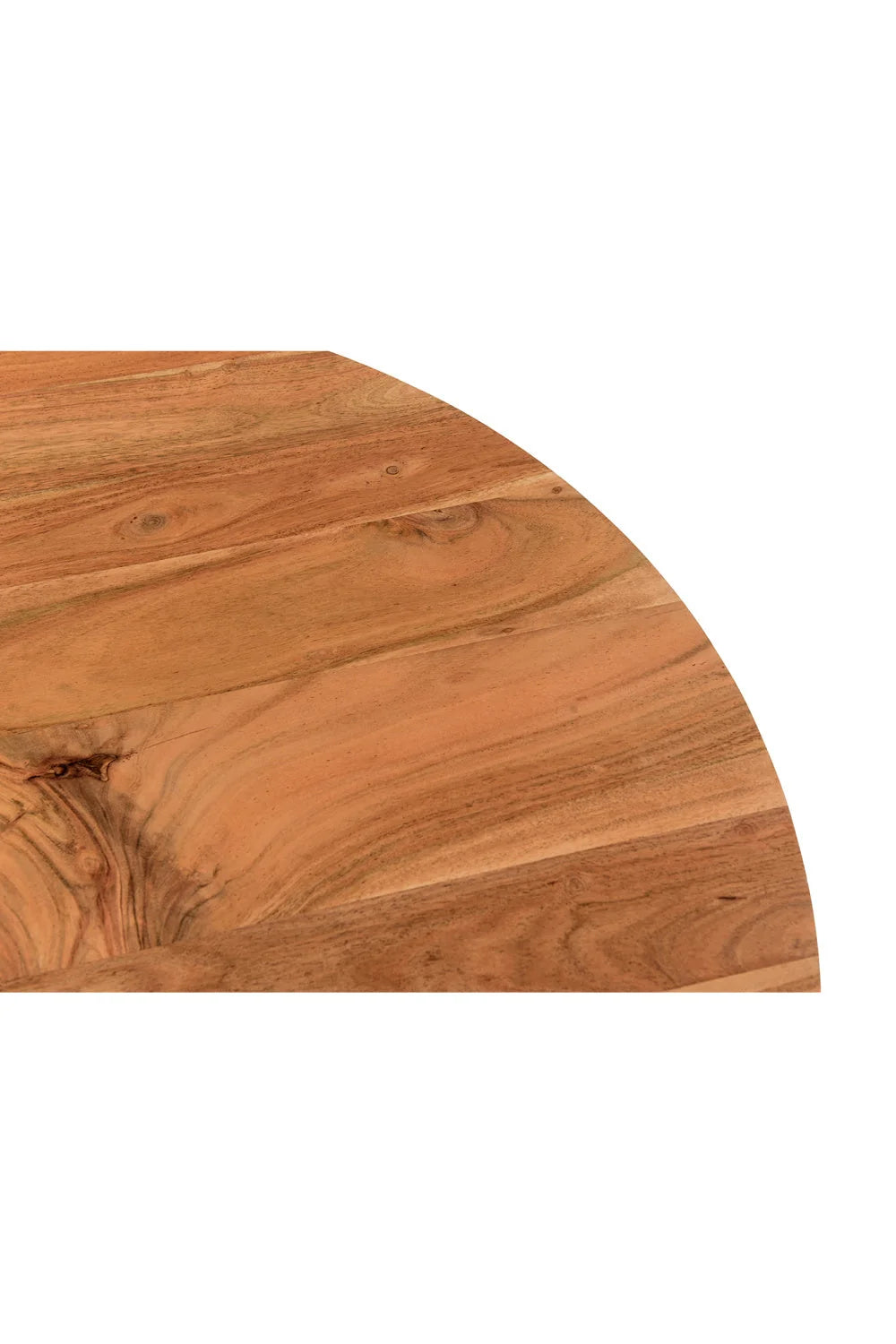 Luxury Natural Acacia Coffee Table Modern Italian Style for Villa