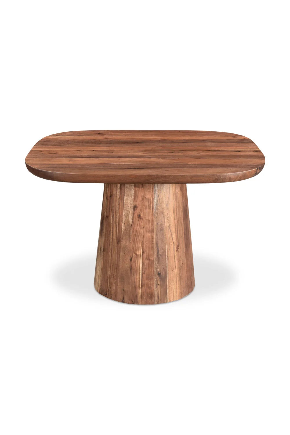 Luxury Natural Acacia Dining Table Modern Italian Style for Villa