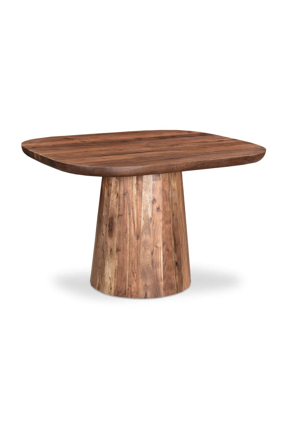 Luxury Natural Acacia Dining Table Modern Italian Style for Villa