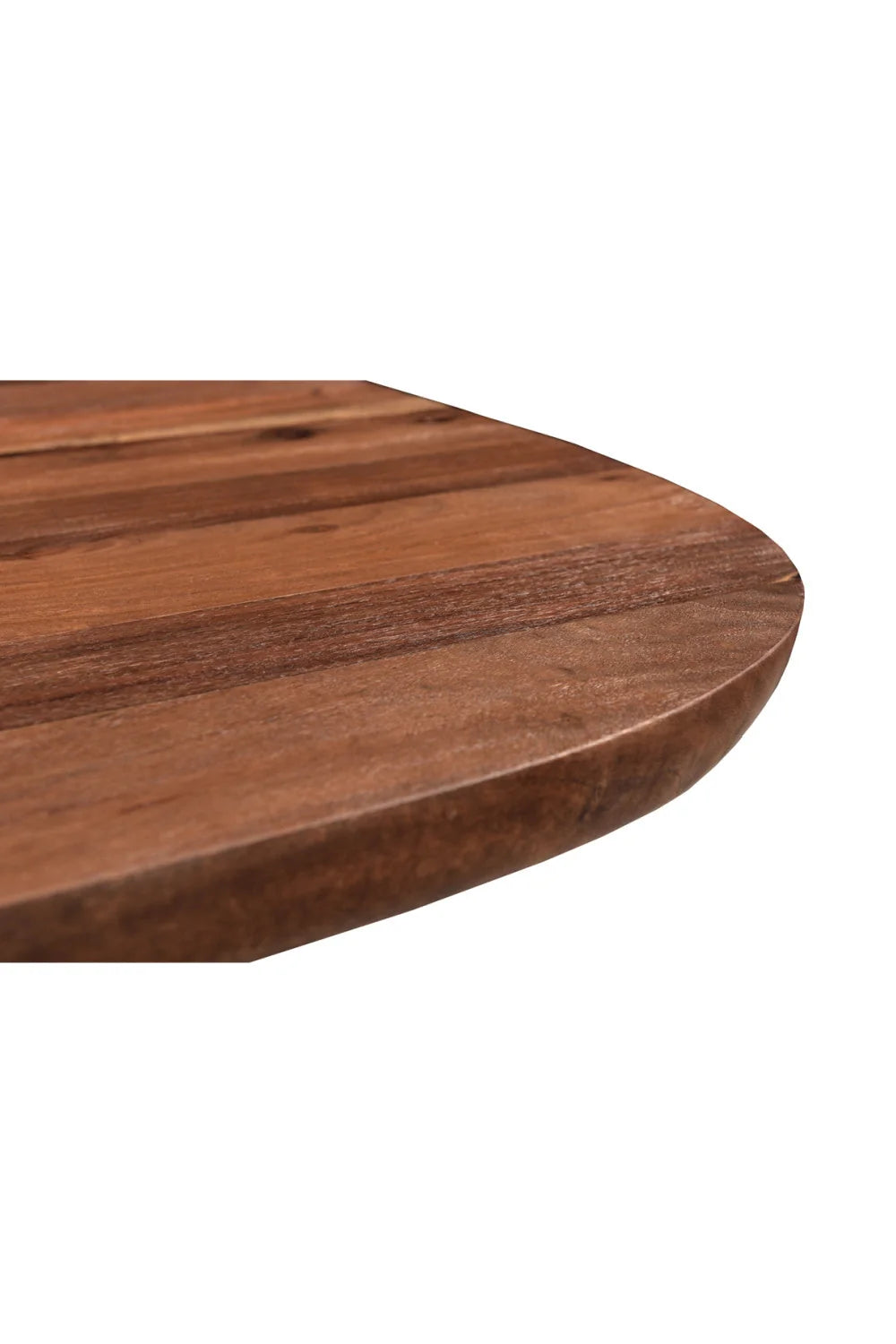 Luxury Natural Acacia Dining Table Modern Italian Style for Villa