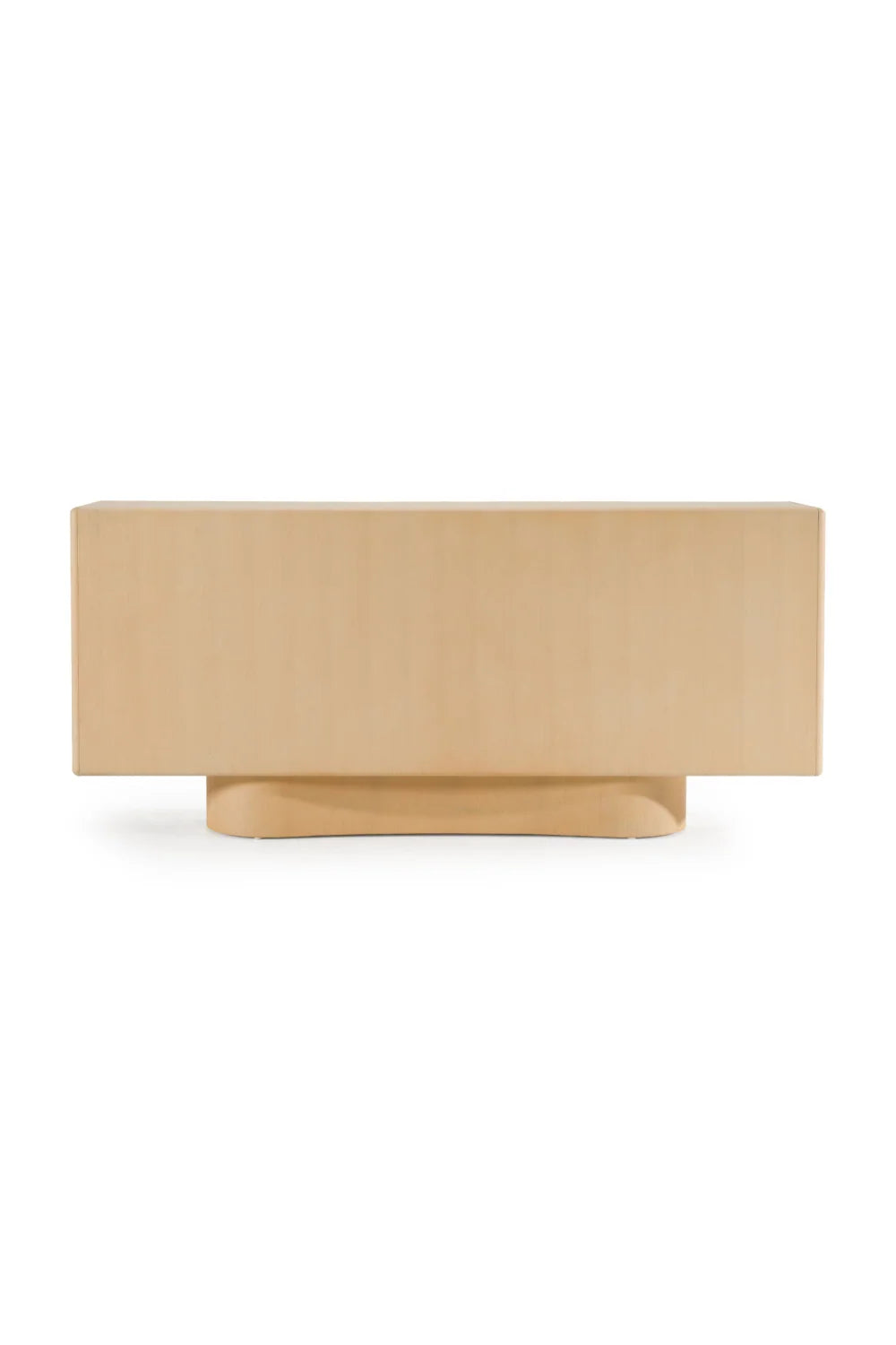 Luxury Natural Ash Rattan Sideboard European Style for Villa
