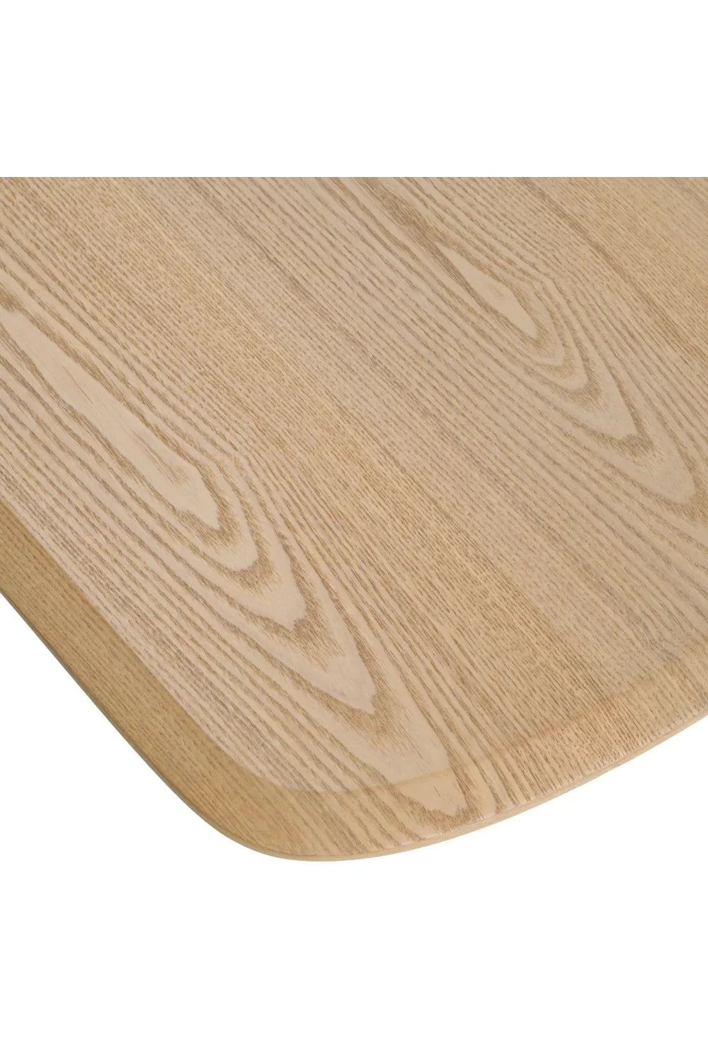 Luxury Natural Ash Rectangular Dining Table Modern Italian Style for Villa