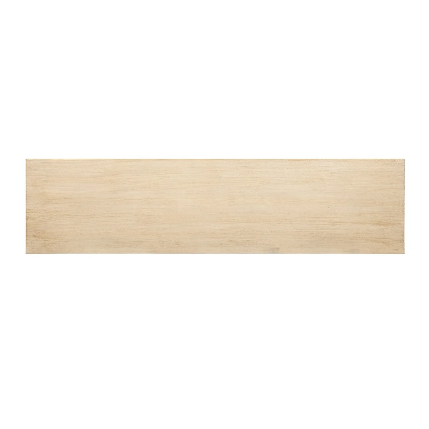 Luxury Natural Cerused Pine 4-Door Sideboard European Style for Villa