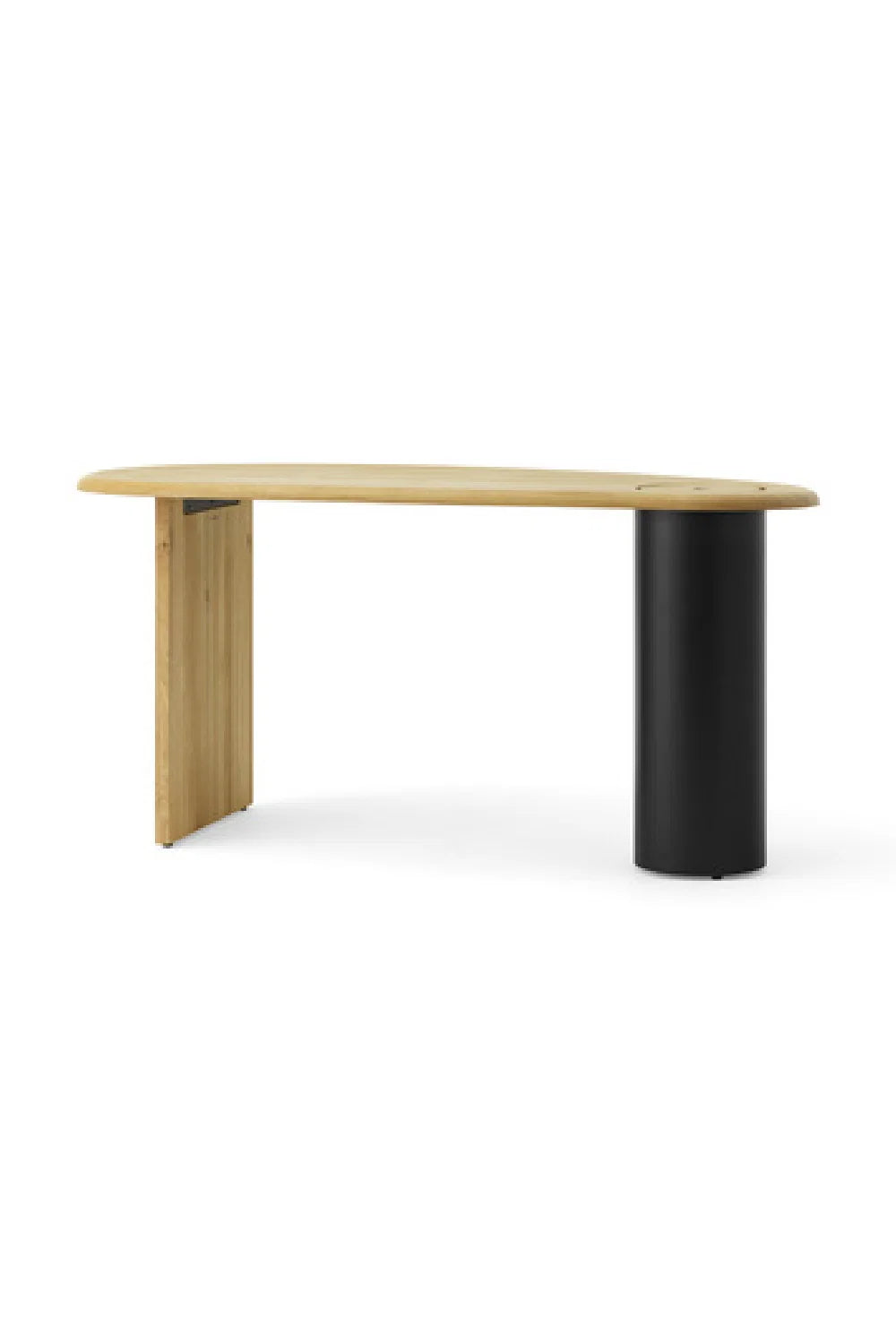 Luxury Natural Oak Modern Desk European Style for Villa