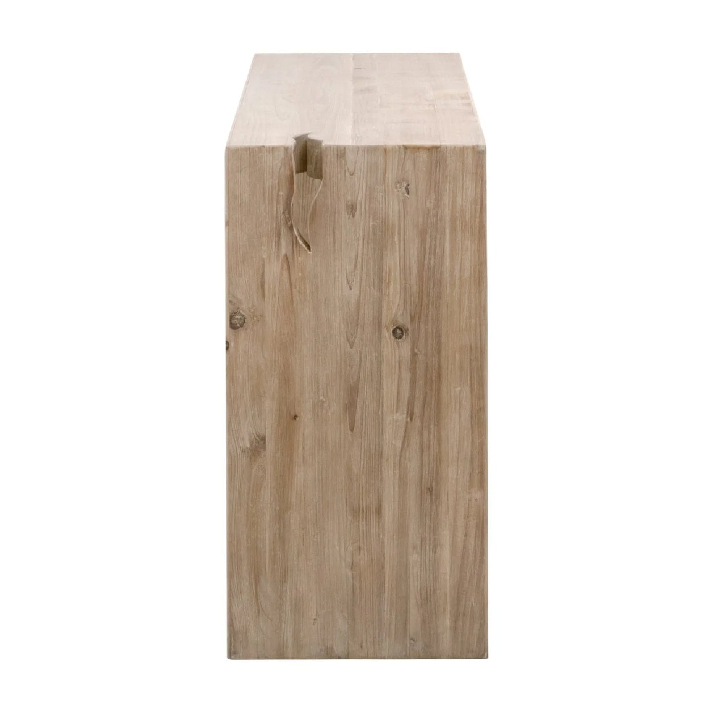 Luxury Natural Pine Wood Console Table Modern Italian Style for Villa