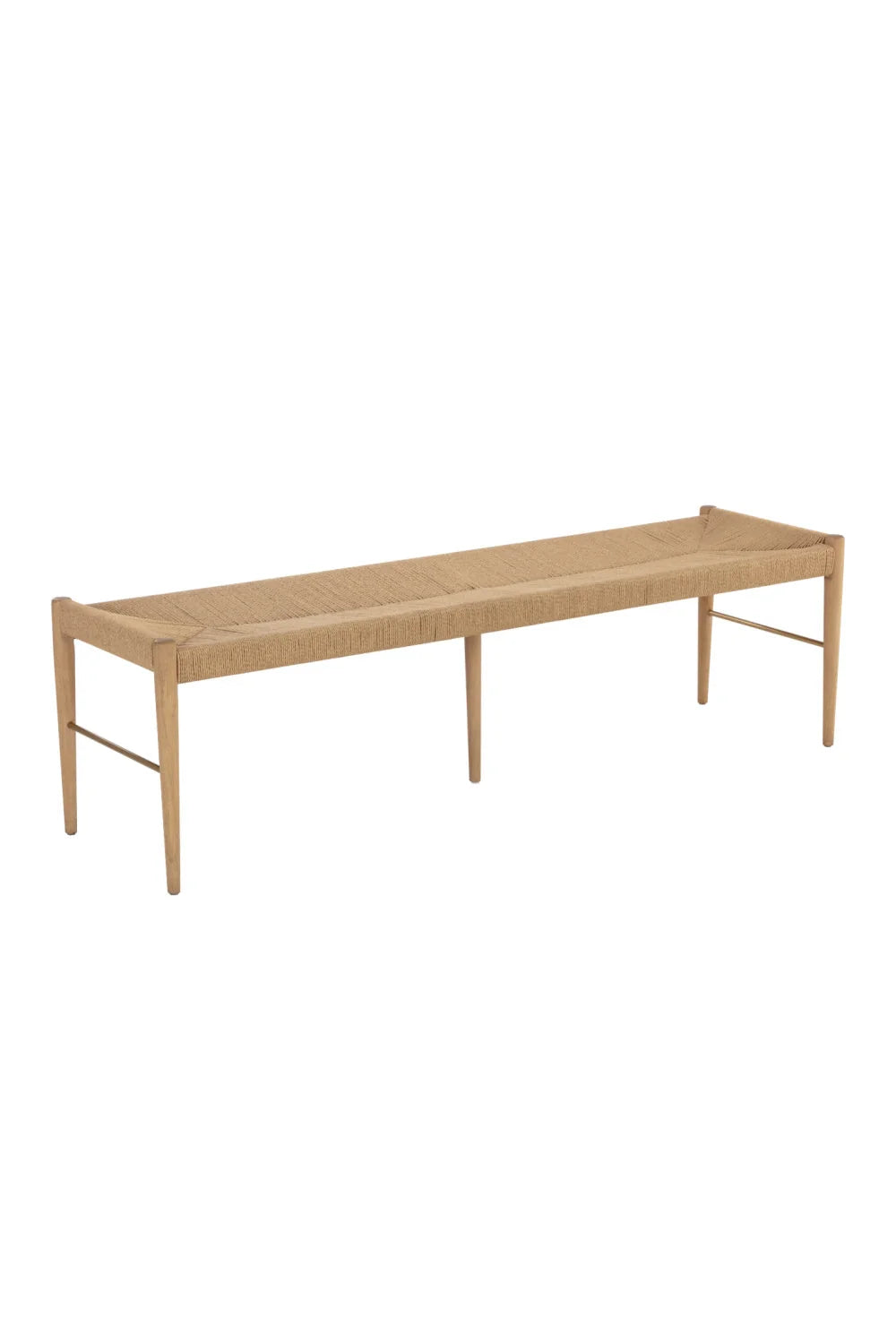 Luxury Natural Rope Bench European Style for Villa