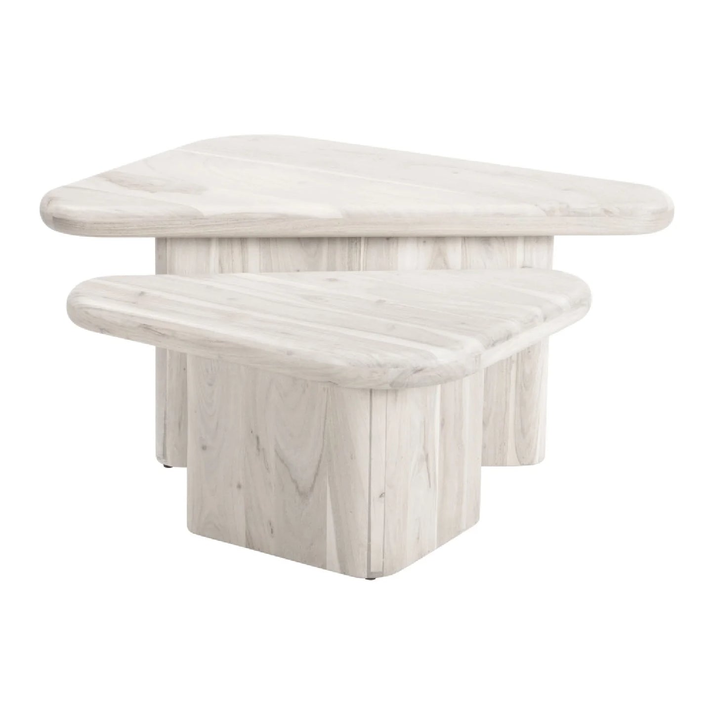 Luxury Navidic Acacia Coffee Table Modern Italian Style for Villa