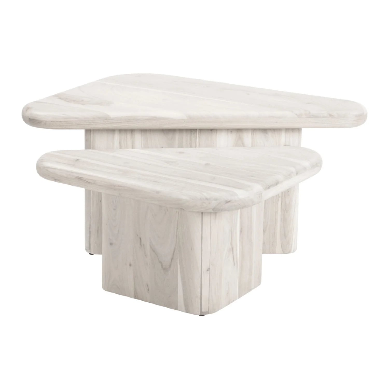 Luxury Navidic Acacia Coffee Table Modern Italian Style for Villa
