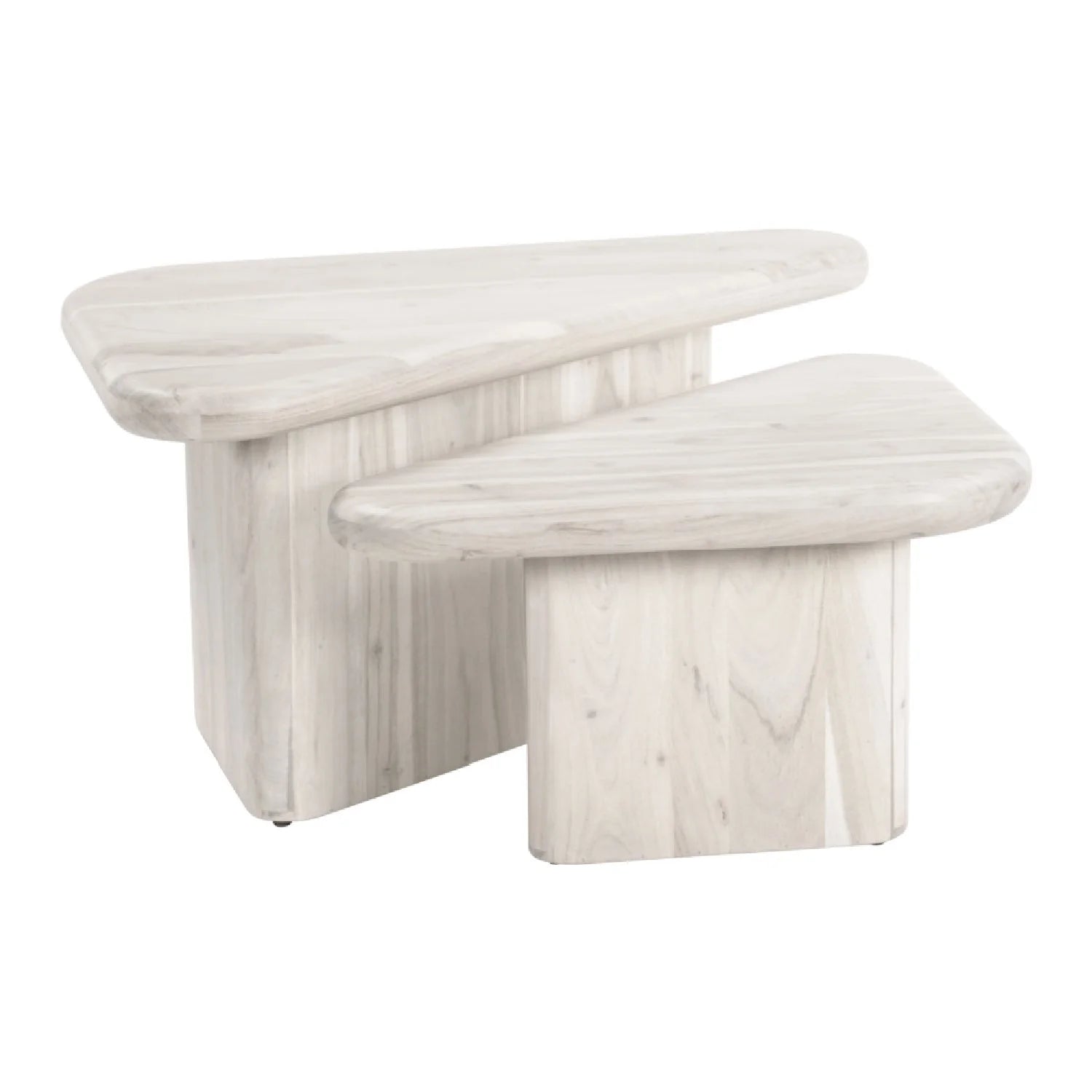 Luxury Navidic Acacia Coffee Table Modern Italian Style for Villa