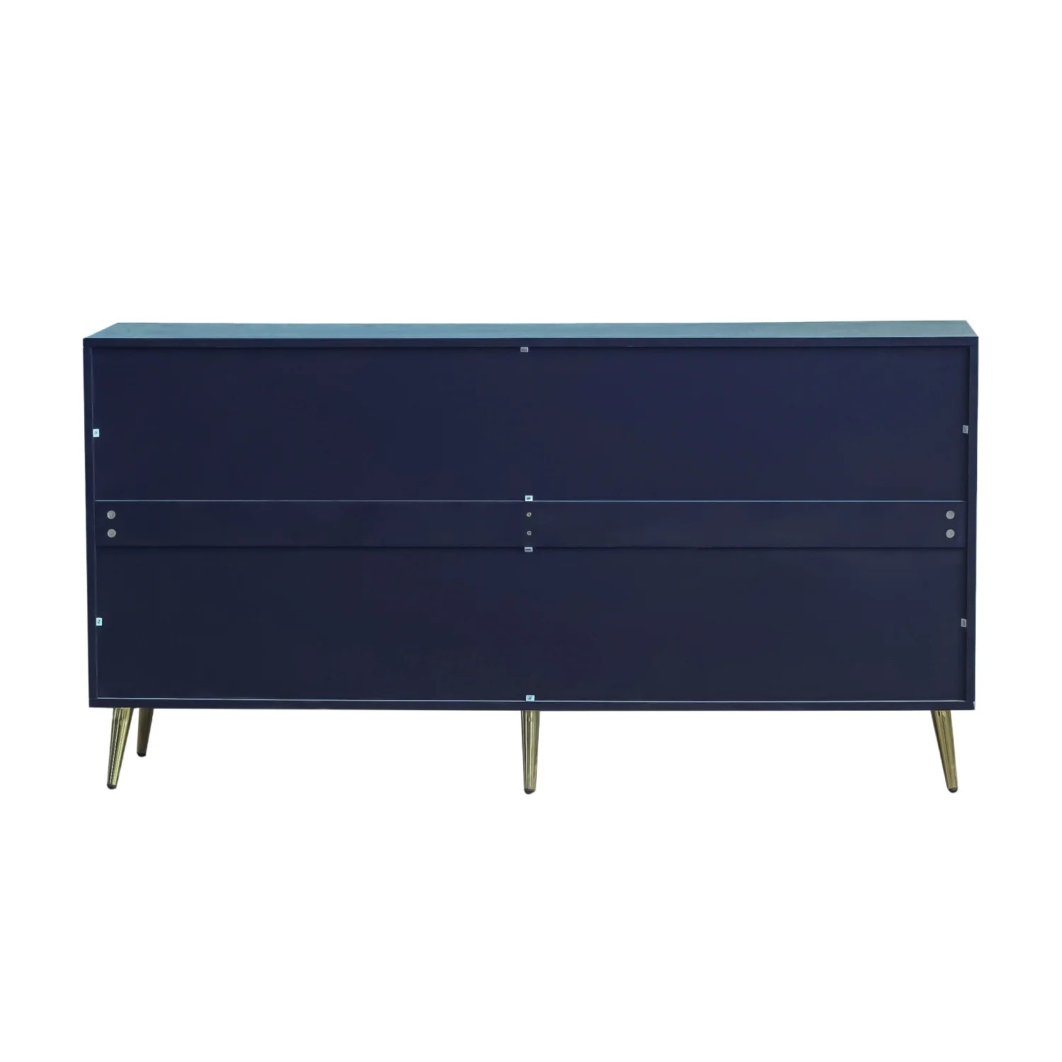 Luxury Navy Blue Wooden Sideboard European Style for Villa