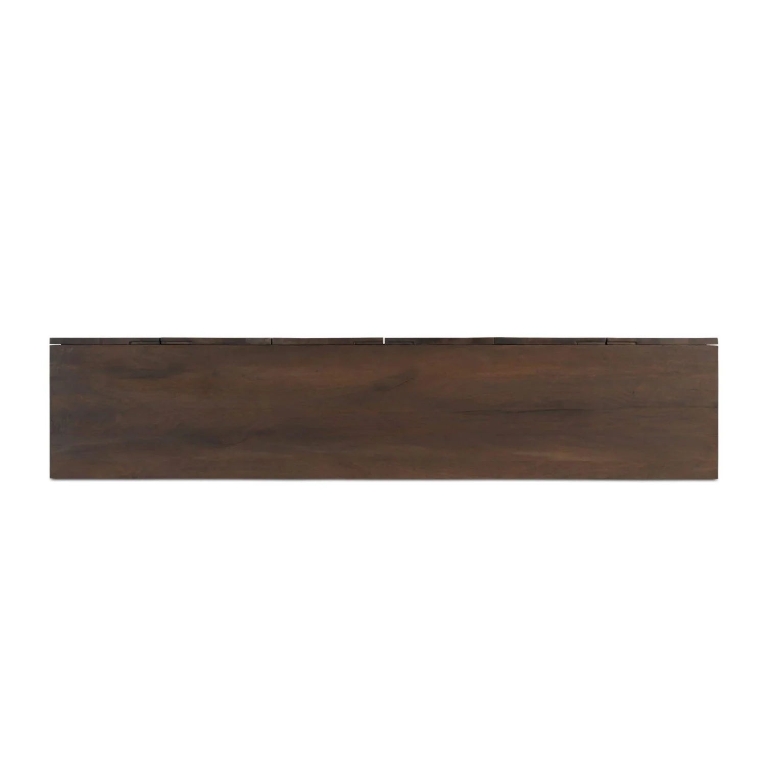 Luxury Neem Wood 6-Door Media Unit Modern Italian Style for Villa