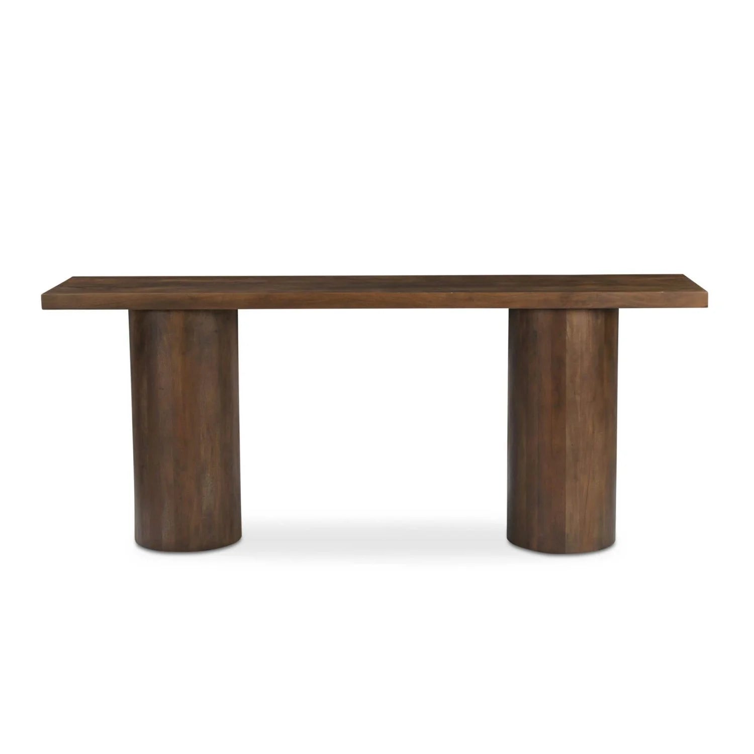 Luxury Neem Wood Console Table Modern Italian Style for Villa