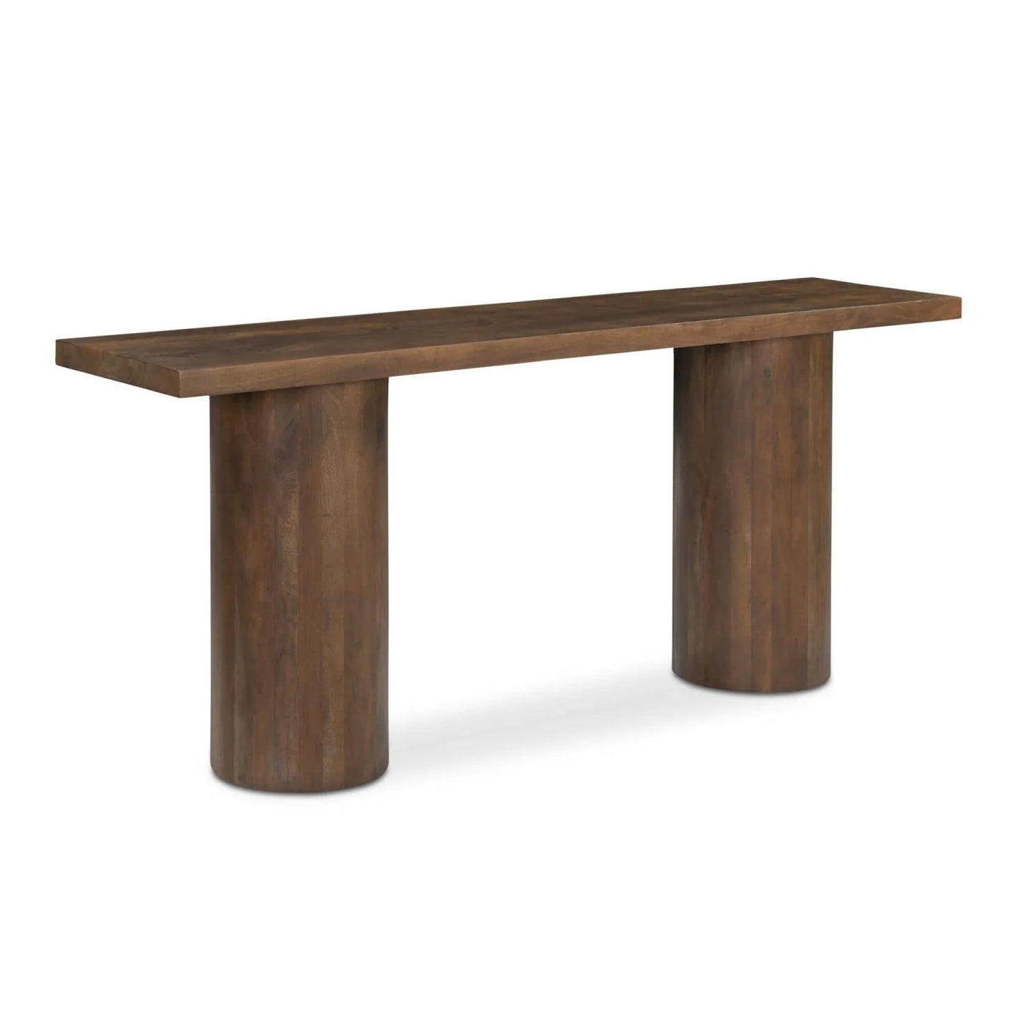 Luxury Neem Wood Console Table Modern Italian Style for Villa