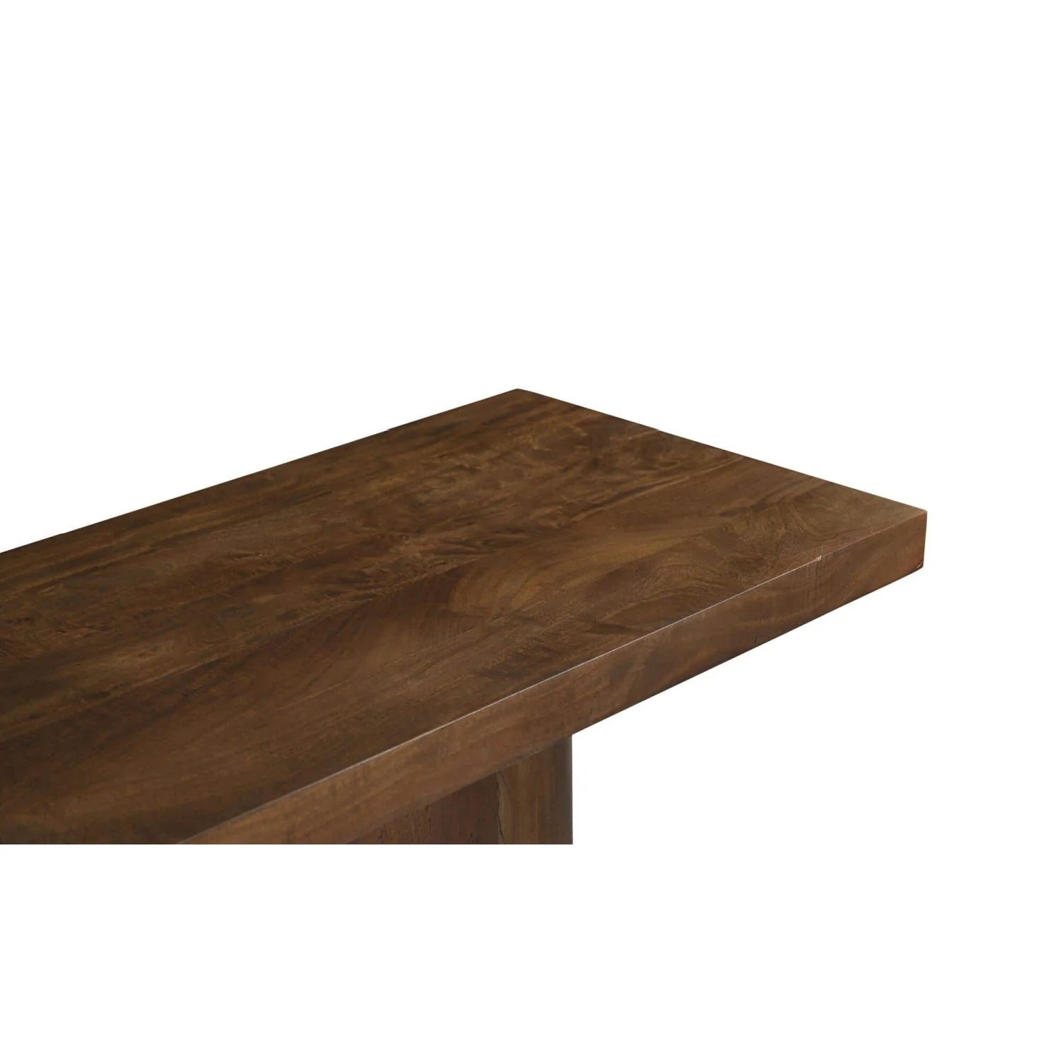 Luxury Neem Wood Console Table Modern Italian Style for Villa