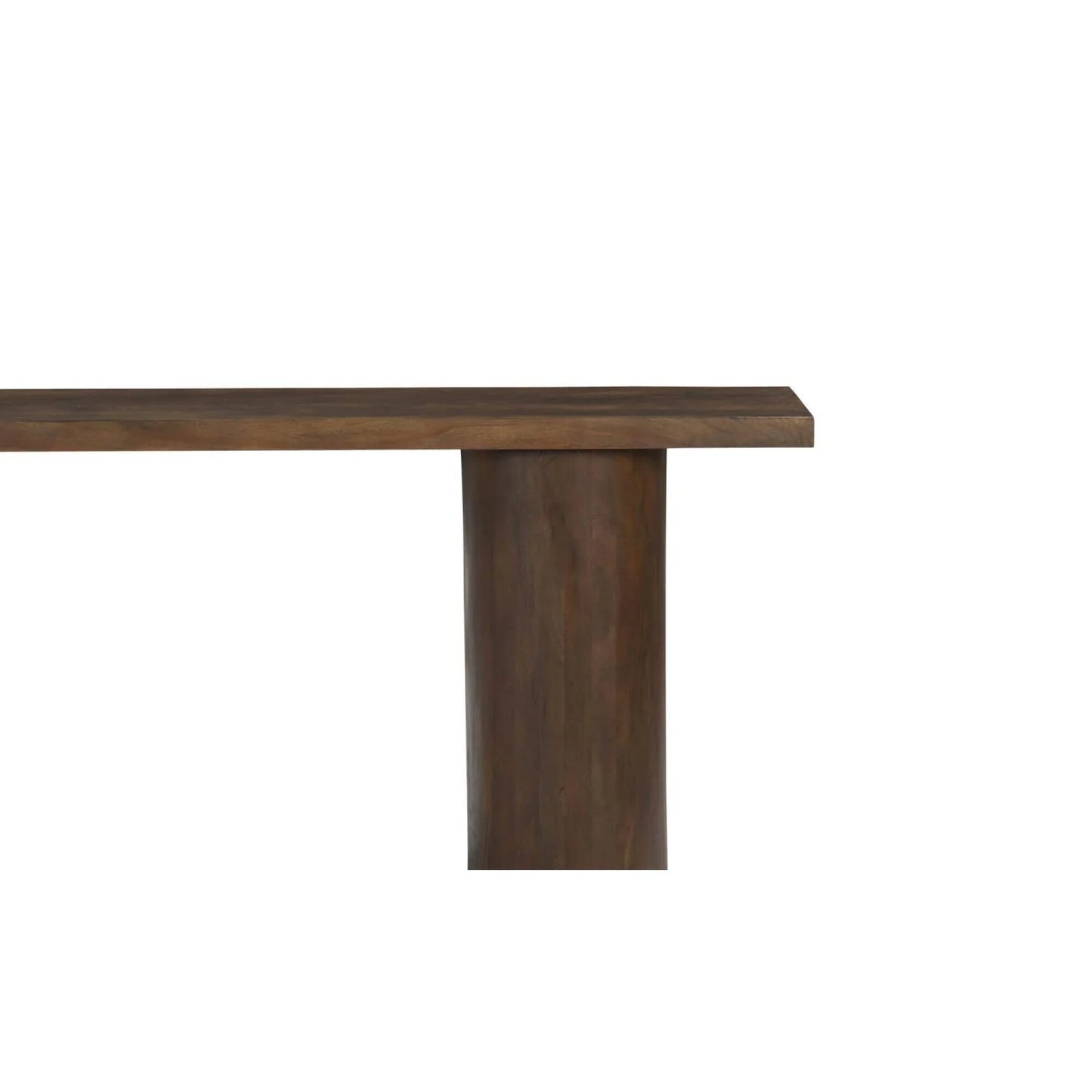 Luxury Neem Wood Console Table Modern Italian Style for Villa