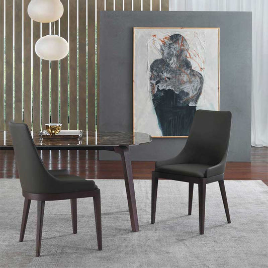 Luxury Nicole Dining Chair Modern Italian Style for Villa