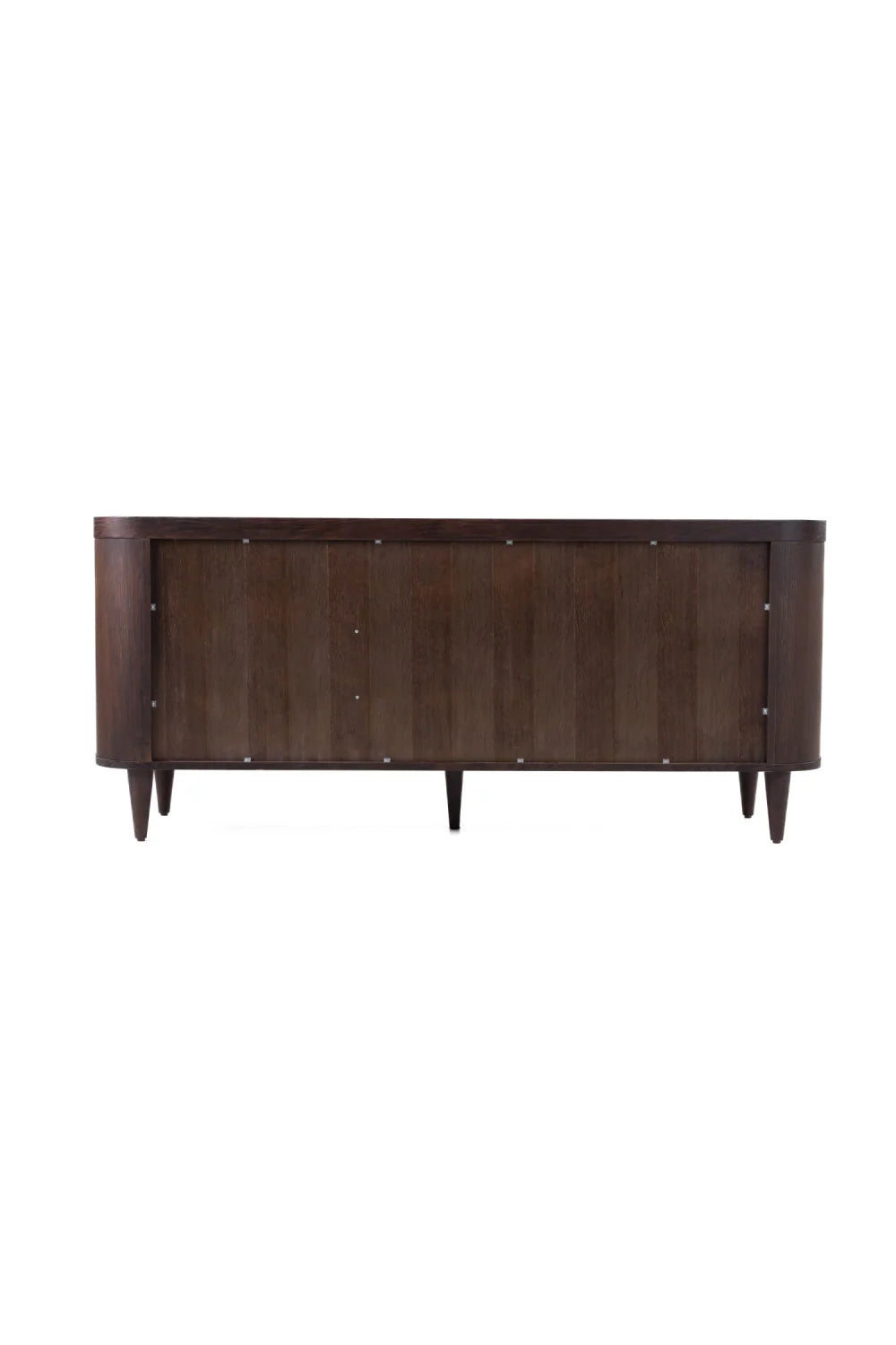 Luxury Oak 3-Door Sideboard European Style for Villa