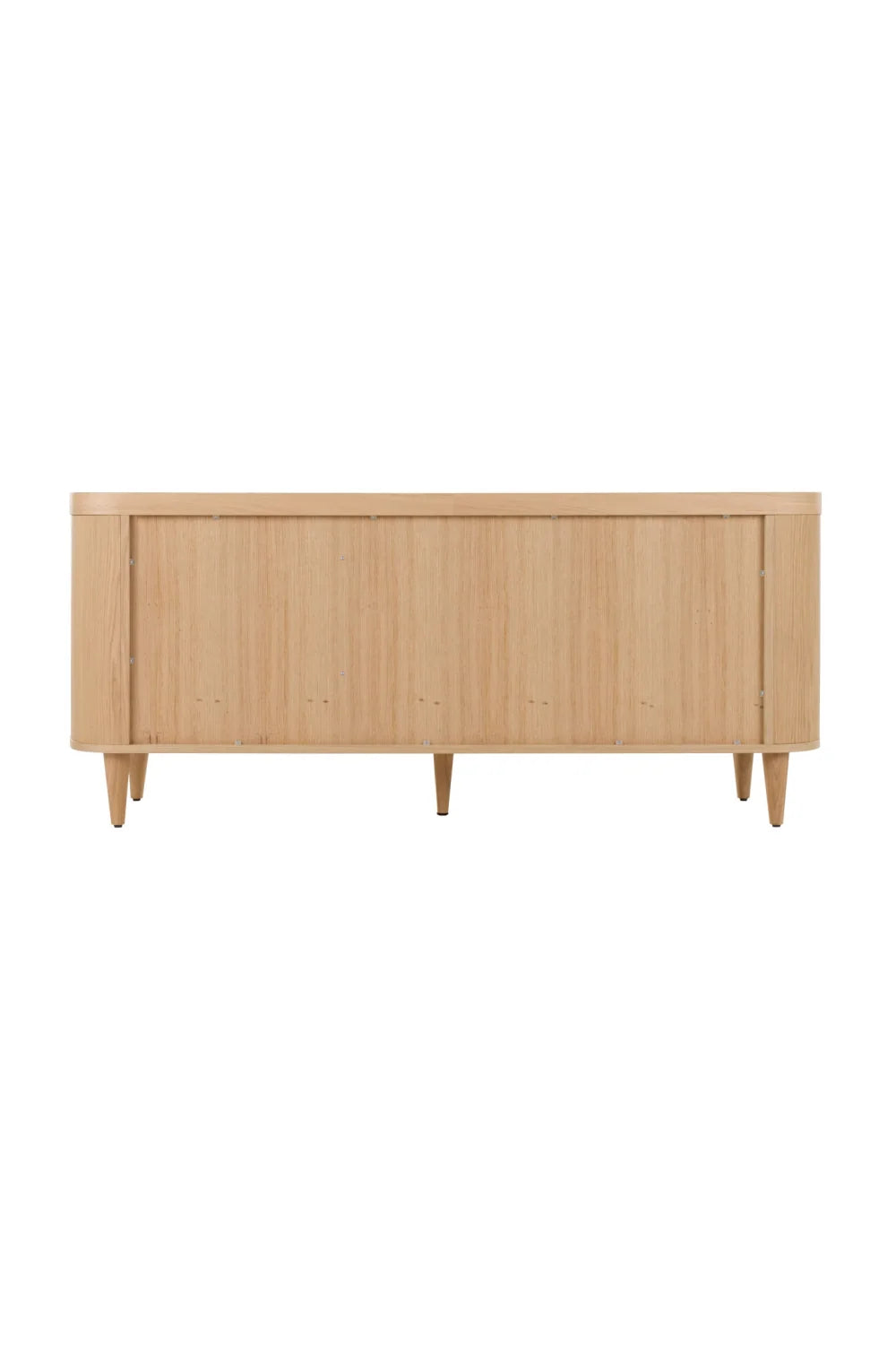 Luxury Oak 3-Door Sideboard European Style for Villa