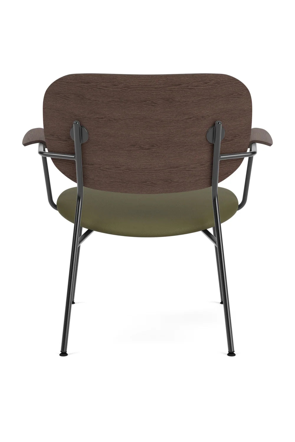 Luxury Oak Back Lounge Chair Modern Italian Style for Villa