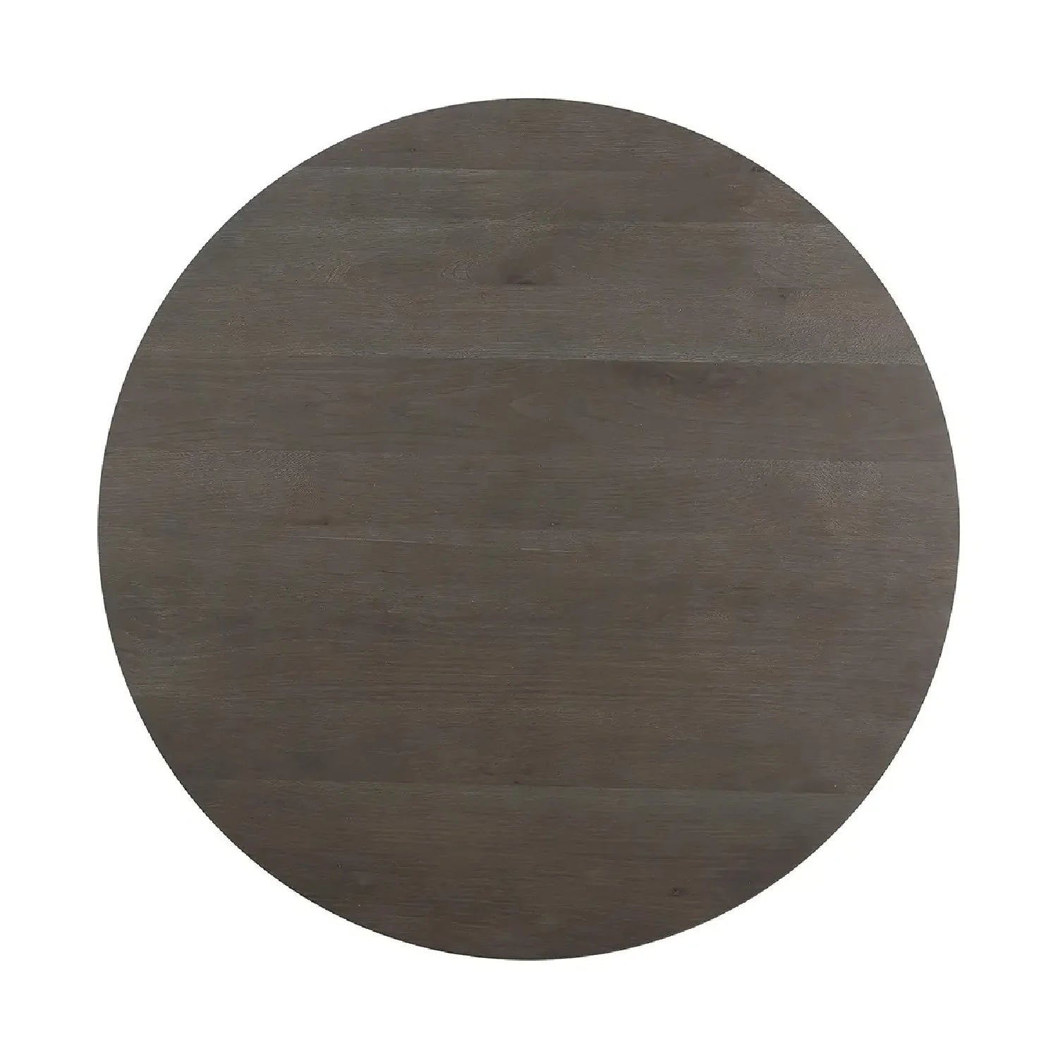 Luxury Oak Cross-Base Round Coffee Table Modern Italian Style for Villa