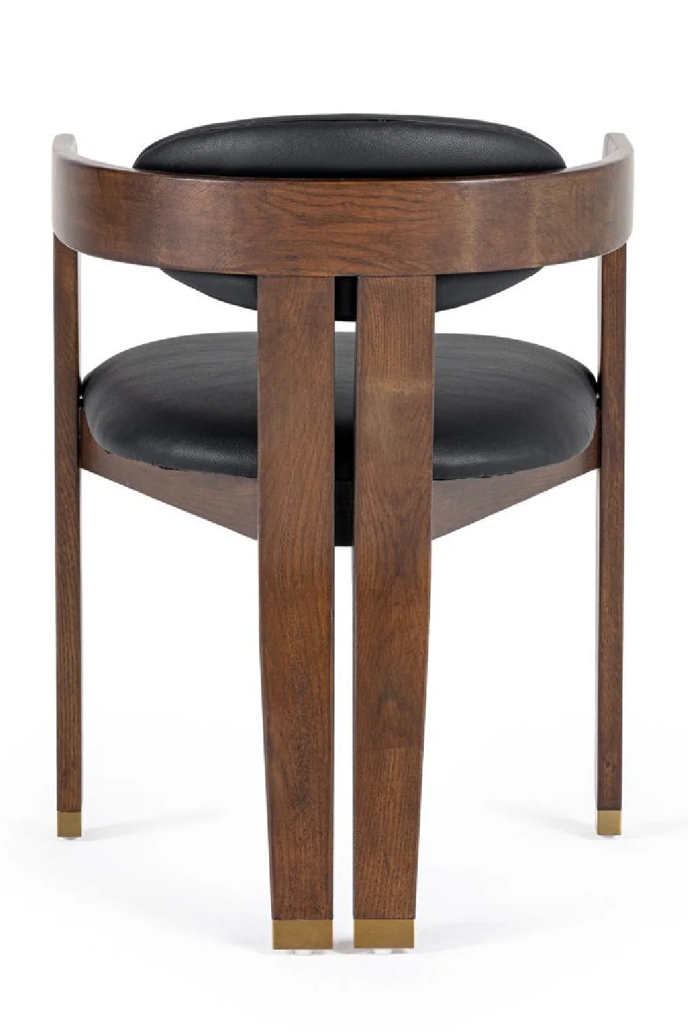 Luxury Oak-Framed Modern Dining Chair European Style for Villa