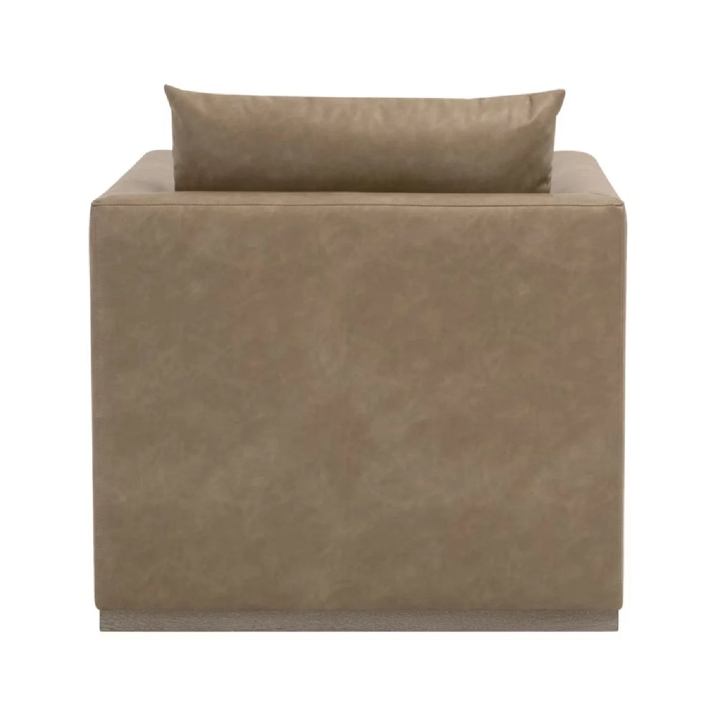 Luxury Oak Framed Swivel Club Chair European Style for Villa