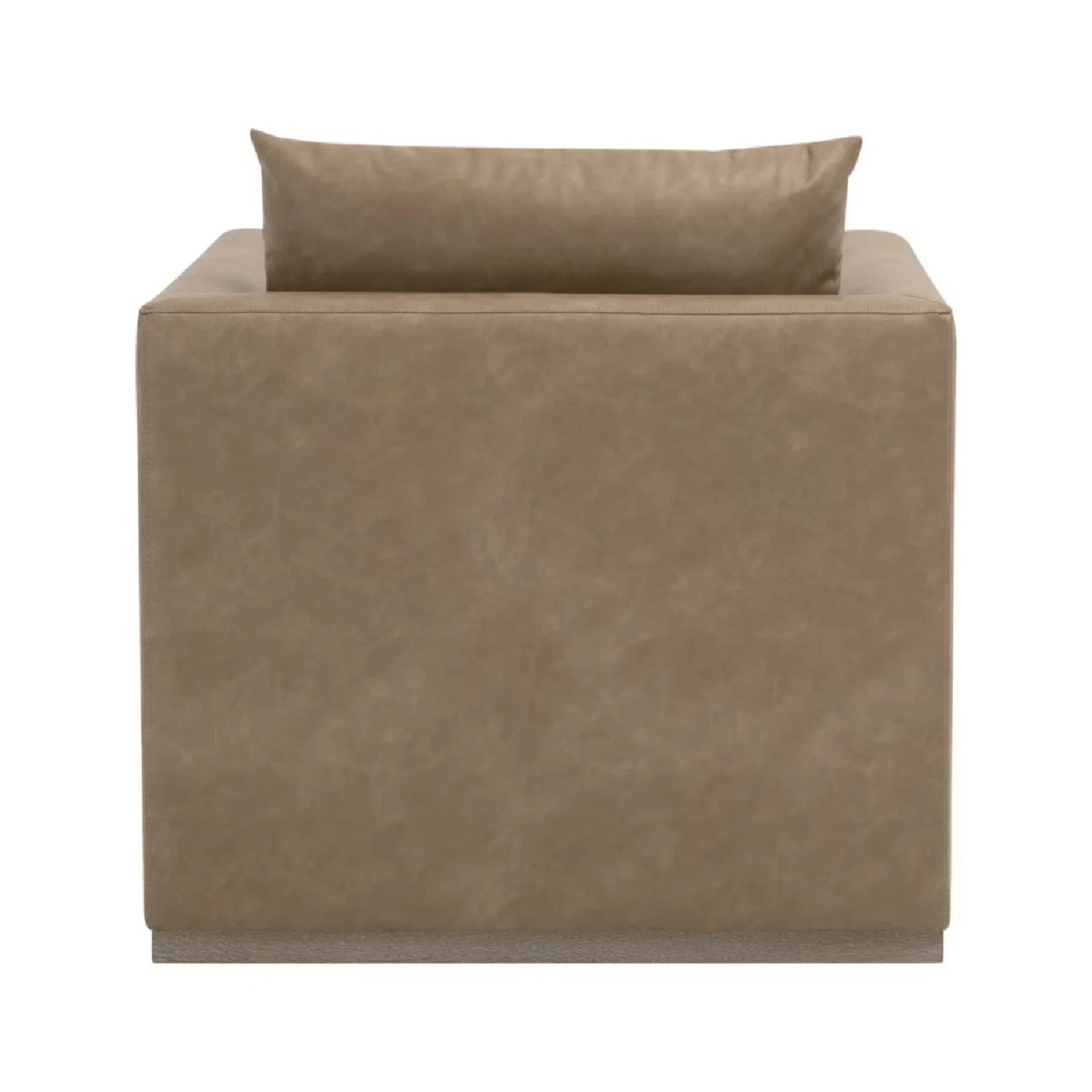 Luxury Oak Framed Swivel Club Chair European Style for Villa