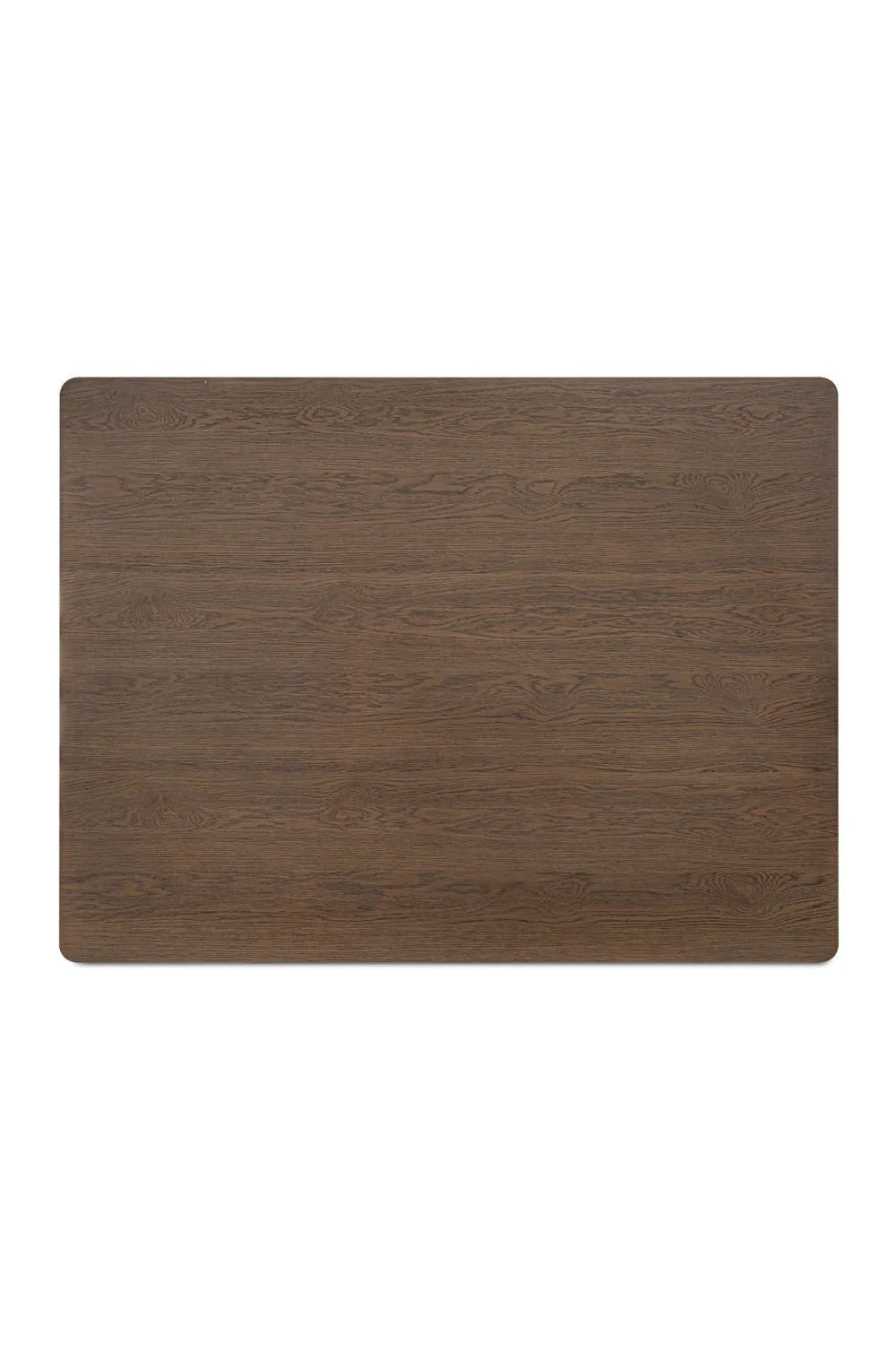 Luxury Oak Open Storage Coffee Table Modern Italian Style for Villa