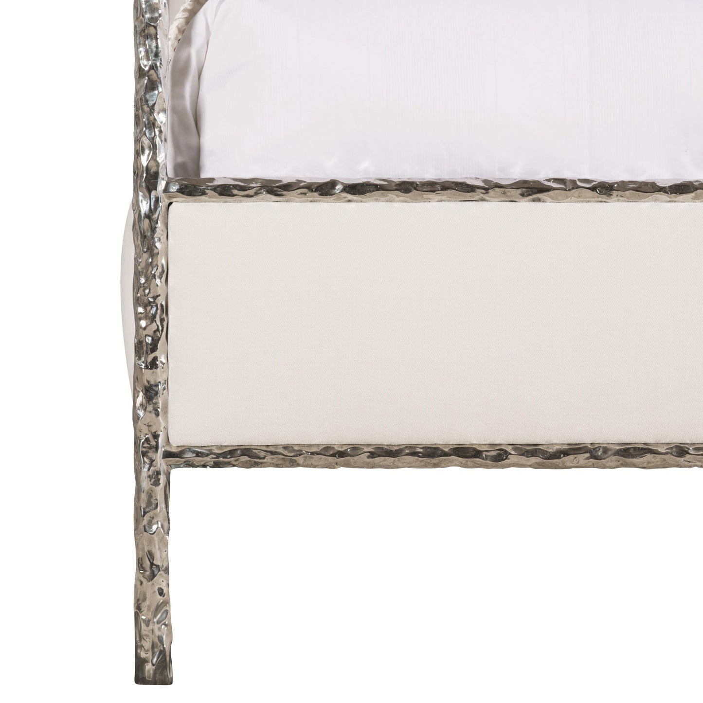 Luxury Odette Fabric Canopy Bed Modern Italian Style for Villa