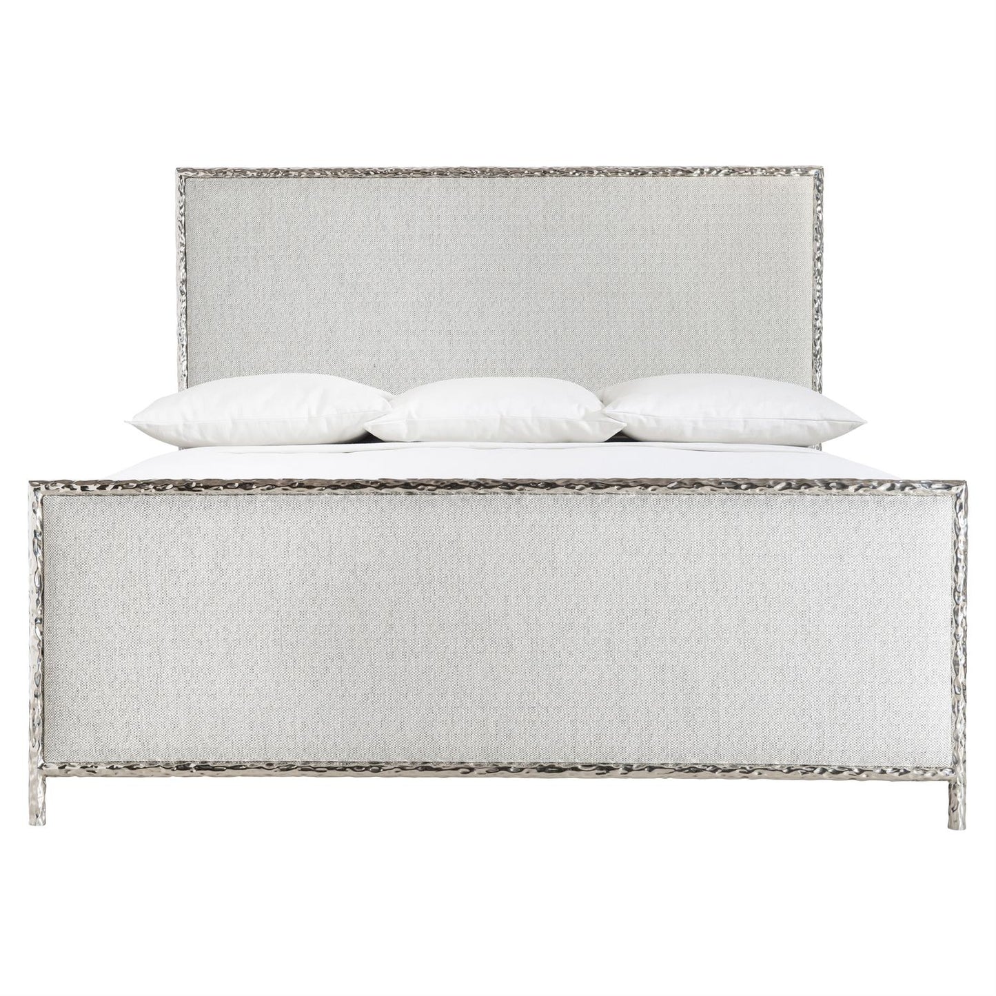 Luxury Odette Fabric Panel Bed Modern Italian Style for Villa