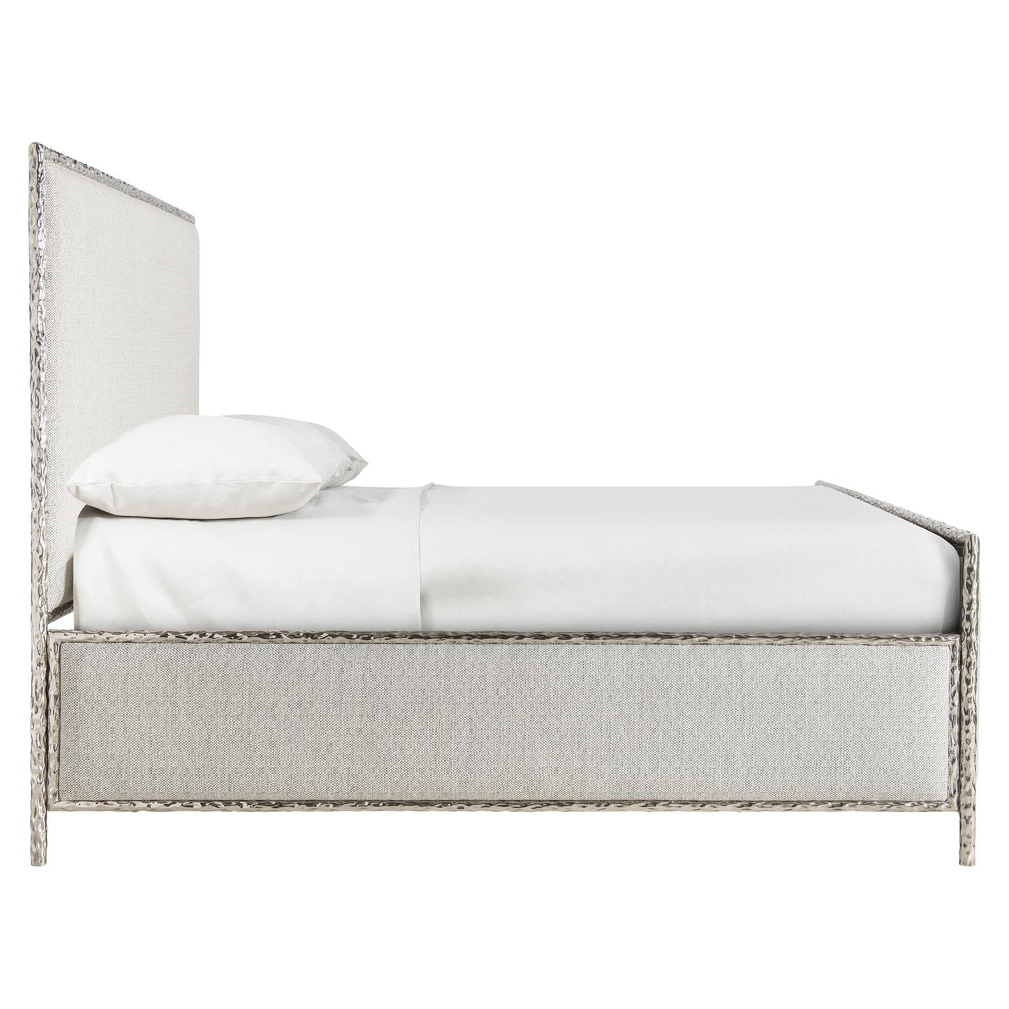 Luxury Odette Fabric Panel Bed Modern Italian Style for Villa
