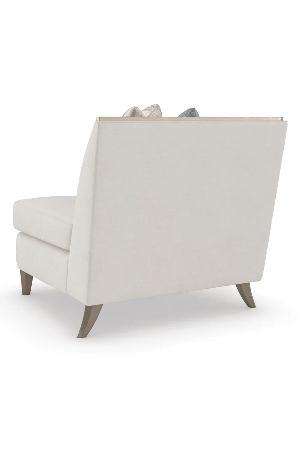 Luxury Off-White Fabric Modular Sectional Sofa Modern Italian Style for Villa
