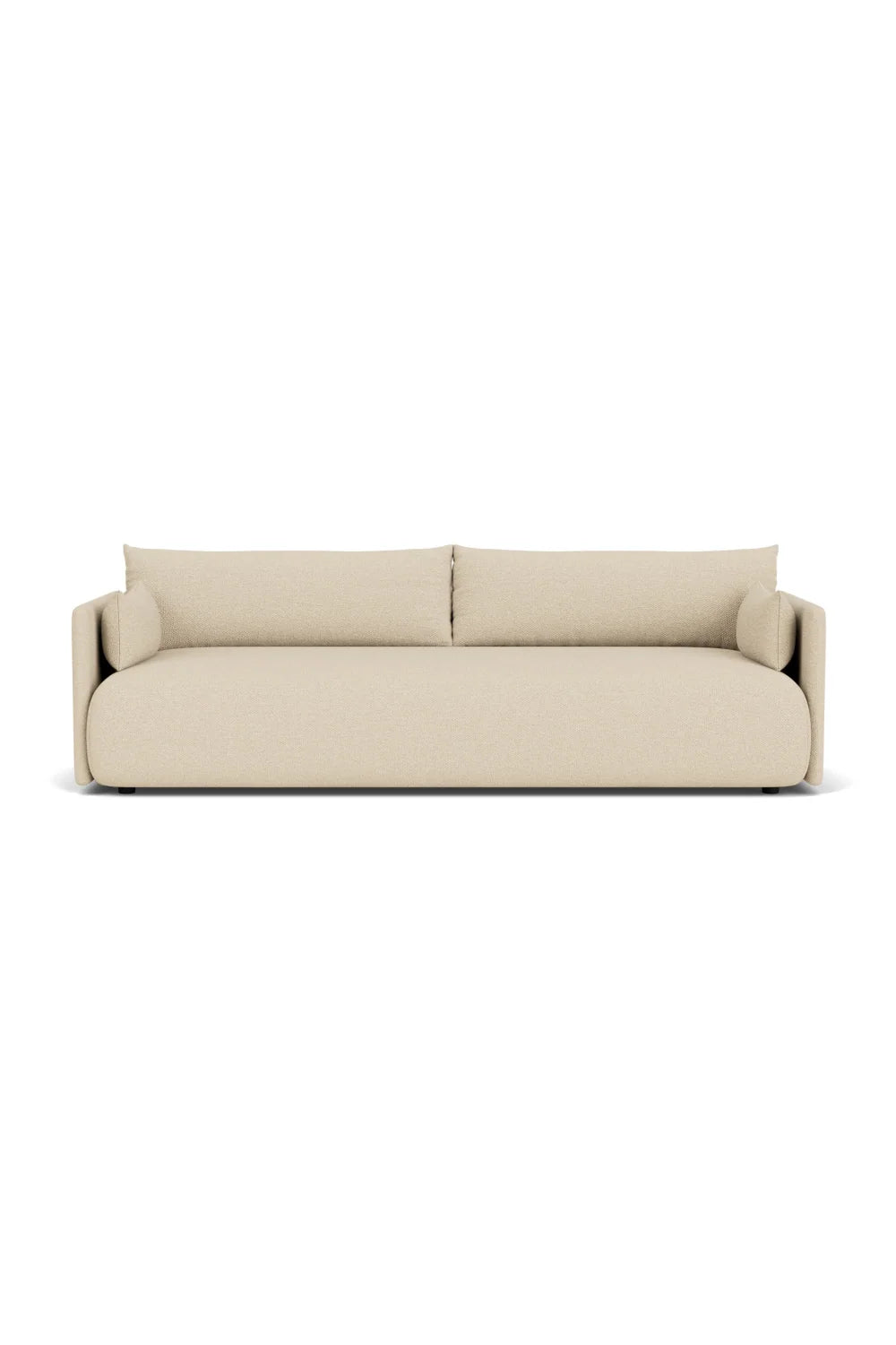 Luxury Offset Fabric 3-Seater Sofa Modern Italian Style for Villa