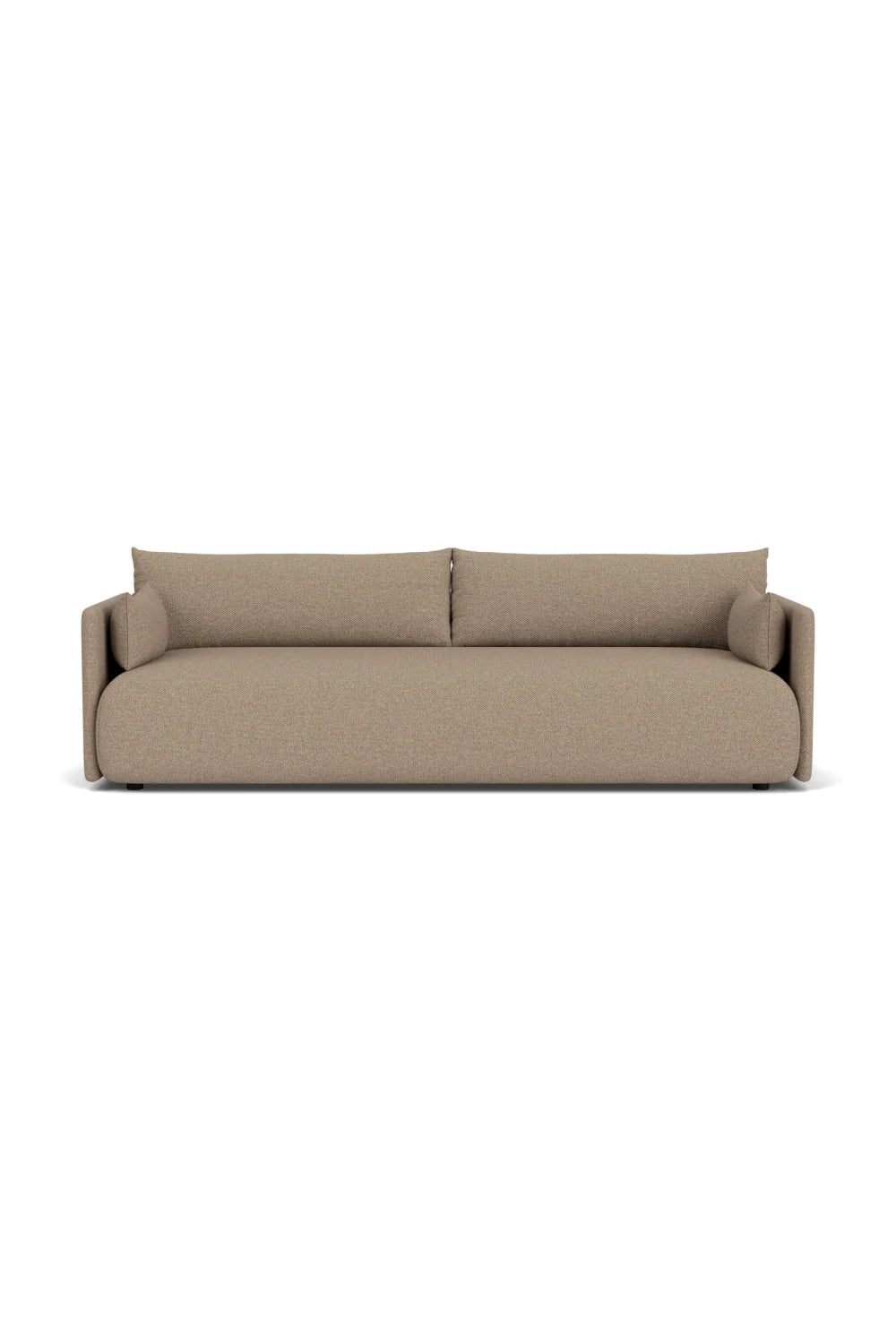Luxury Offset Fabric 3-Seater Sofa Modern Italian Style for Villa