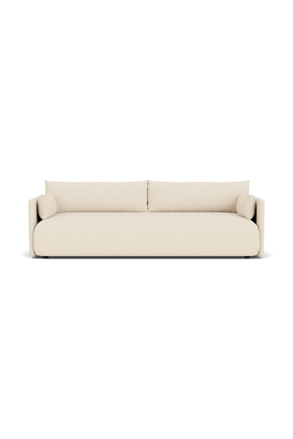 Luxury Offset Fabric 3-Seater Sofa Modern Italian Style for Villa