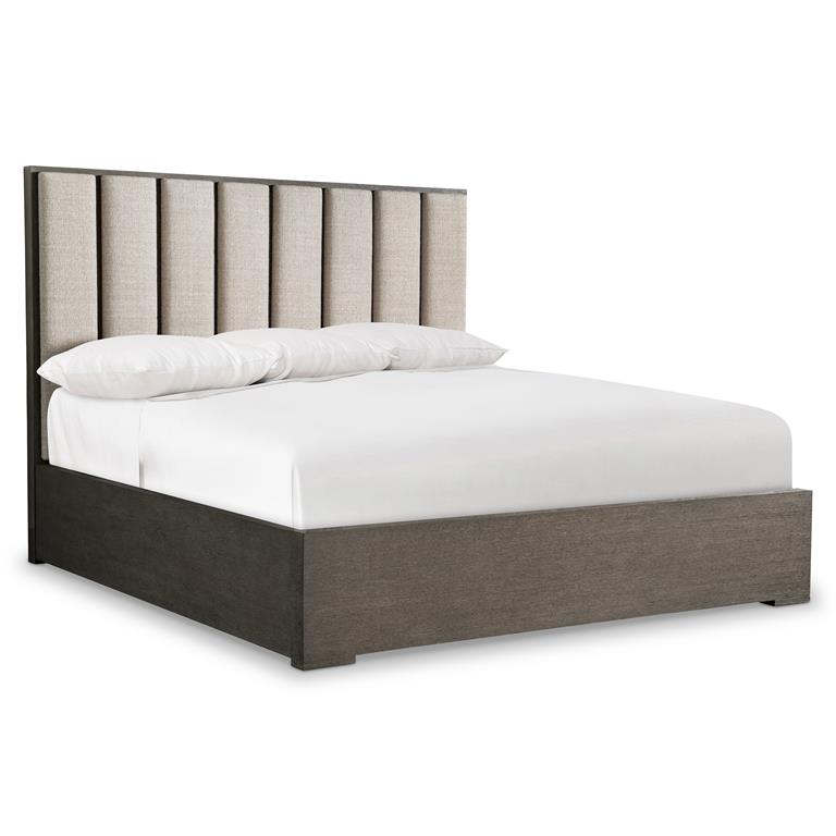 Luxury Omeir Fabric Panel Bed Modern Italian Style for Villa