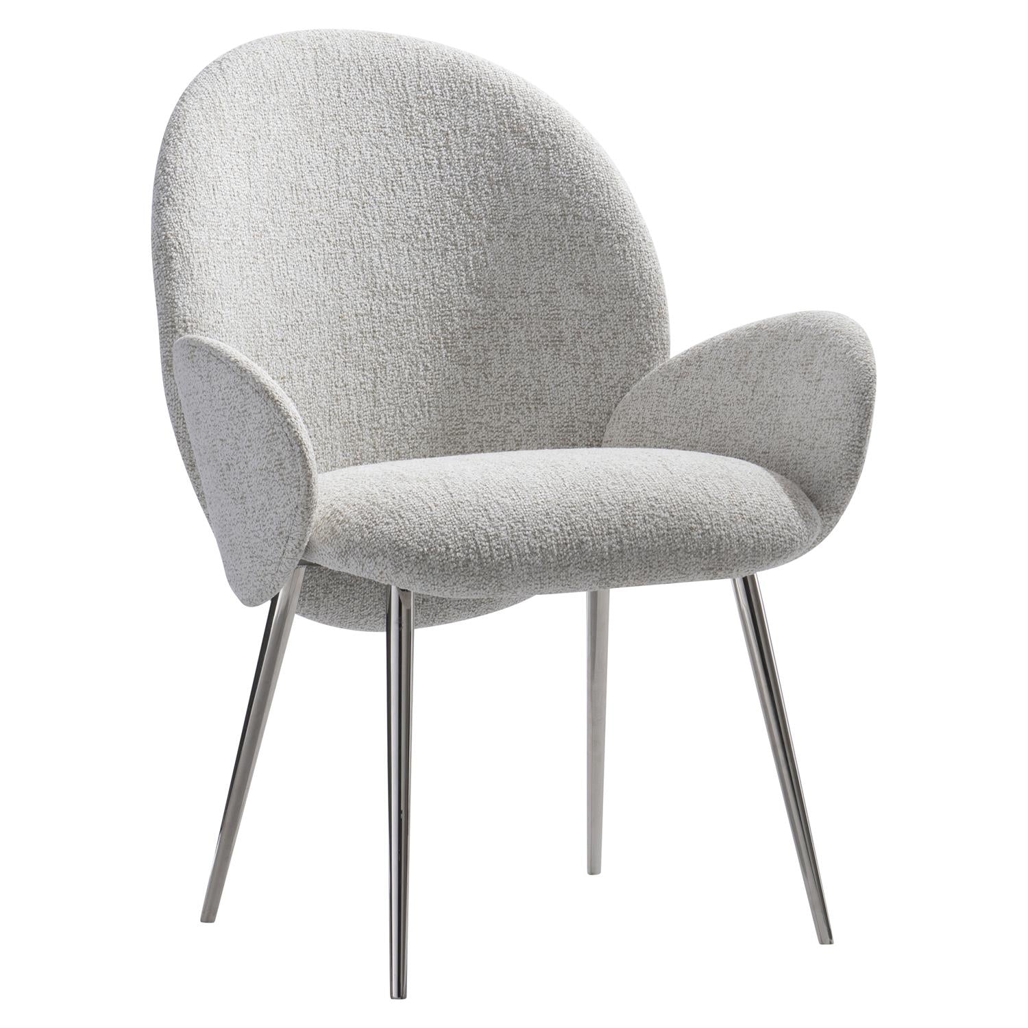 Luxury Ona Fabric Armchair Modern Italian Style for Villa