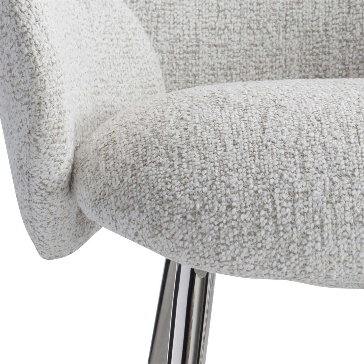 Luxury Ona Fabric Armchair Modern Italian Style for Villa