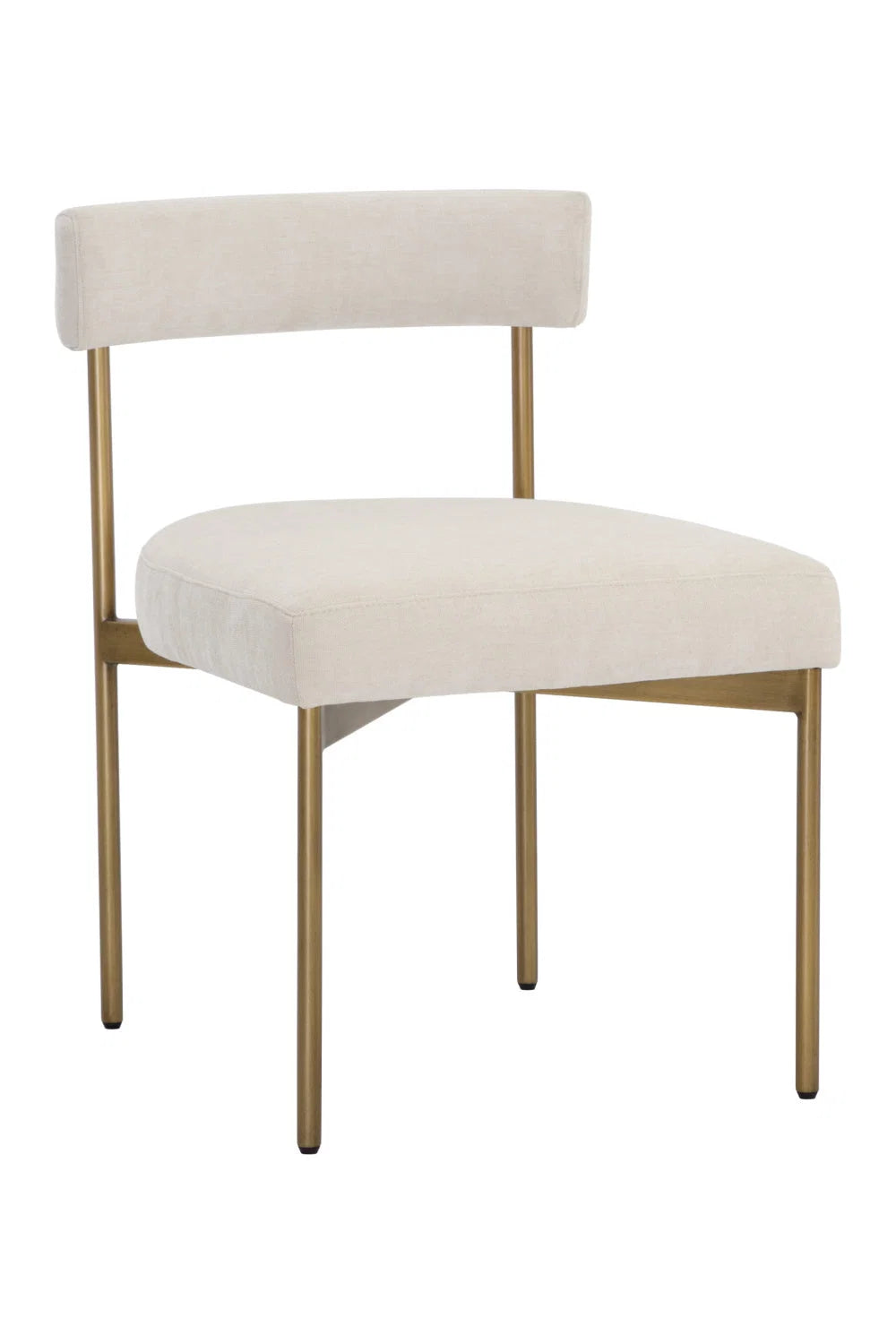 Luxury Open-Back Modern Dining Chair European Style for Villa