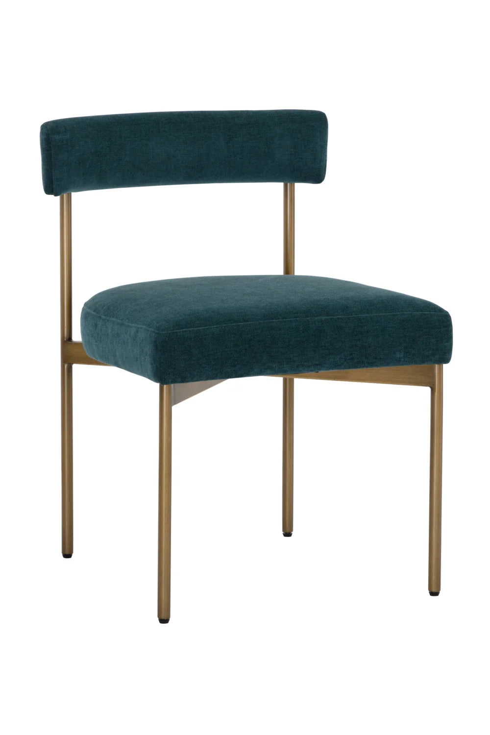 Luxury Open-Back Modern Dining Chair European Style for Villa