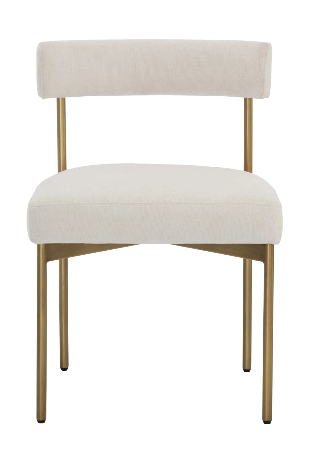 Luxury Open-Back Modern Dining Chair European Style for Villa