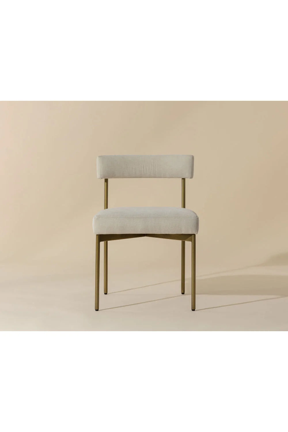 Luxury Open-Back Modern Dining Chair European Style for Villa