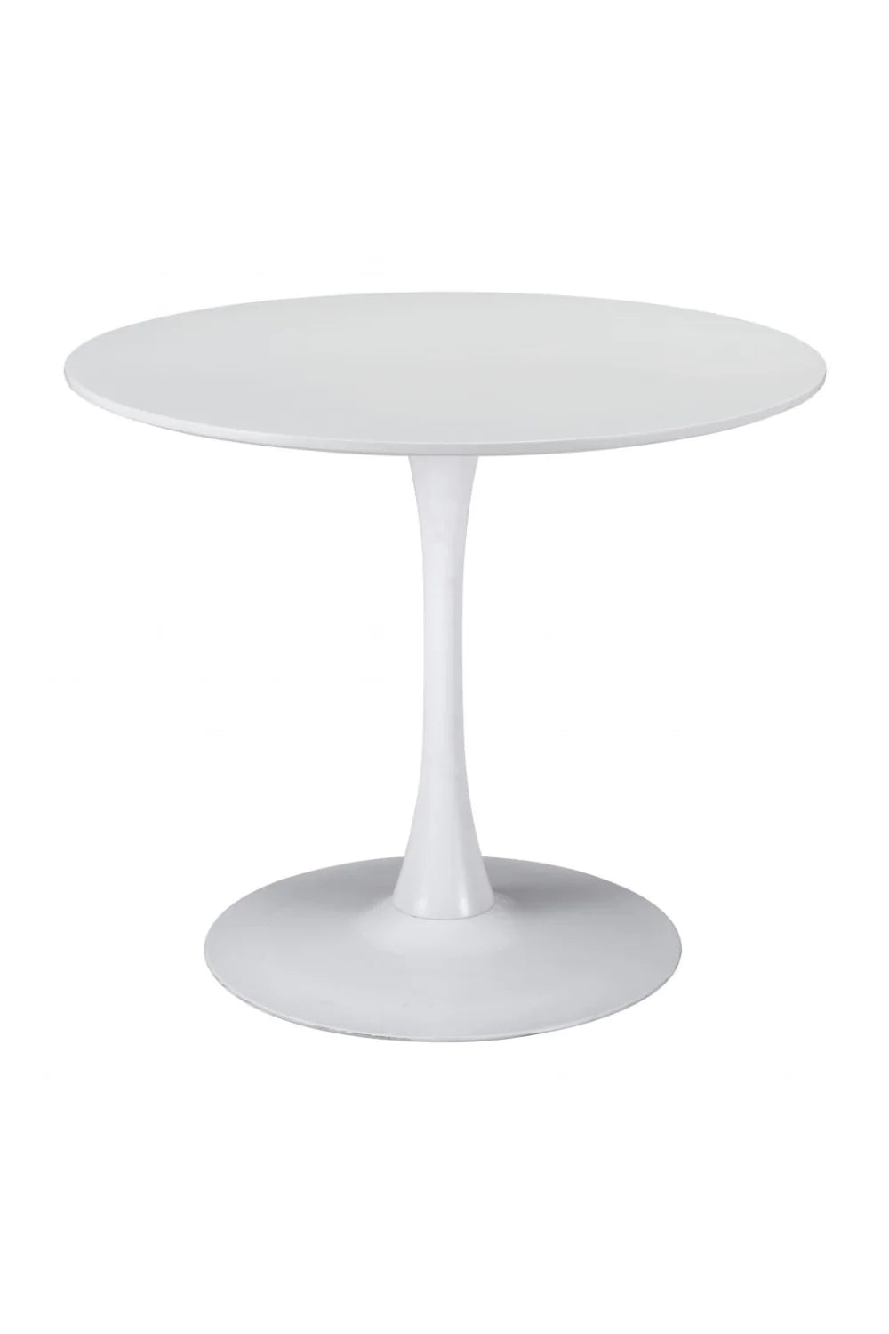 Luxury Opus Round Pedestal Dining Table Modern Italian Style for Villa