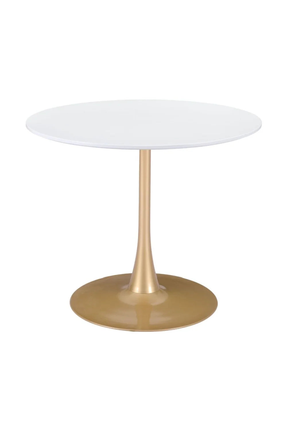 Luxury Opus Round Pedestal Dining Table Modern Italian Style for Villa