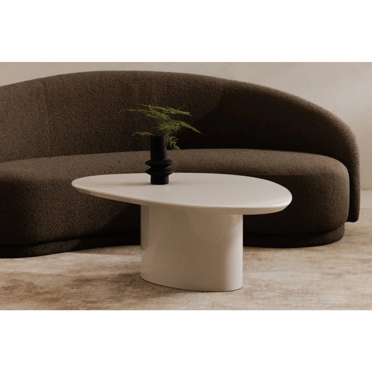 Luxury Organic Lacquered Coffee Table Modern Italian Style for Villa