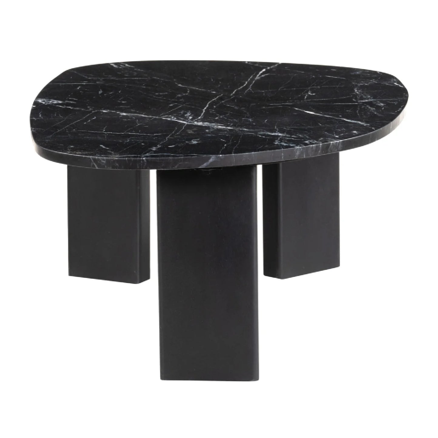 Luxury Organic-Shaped Marble Coffee Table Modern Italian Style for Villa