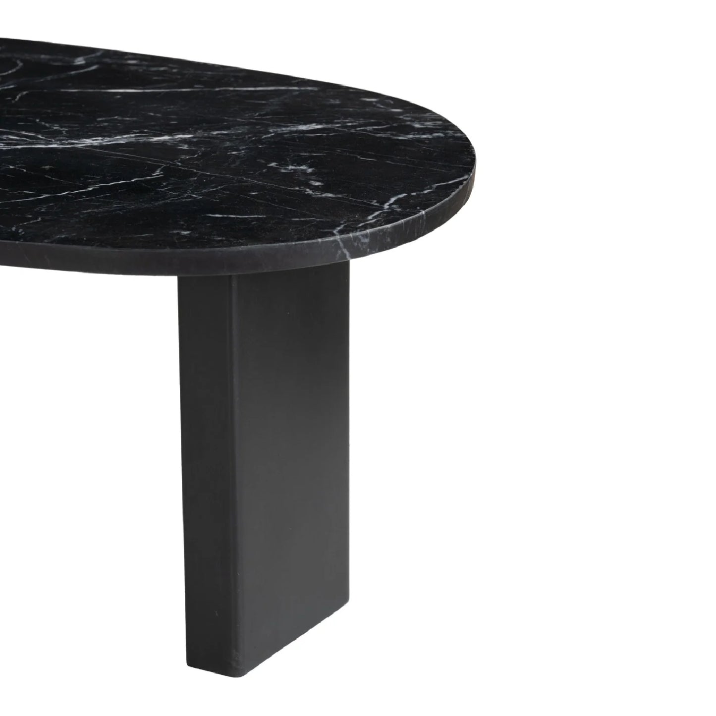 Luxury Organic-Shaped Marble Coffee Table Modern Italian Style for Villa