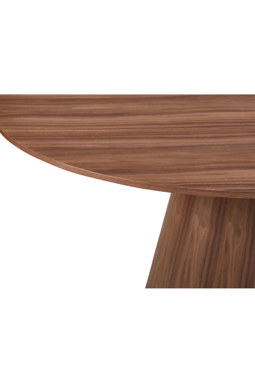 Luxury Otago Round Oak Dining Table Modern Italian Style for Villa