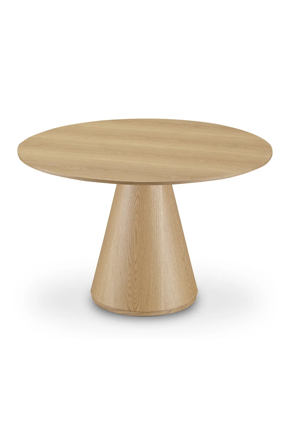 Luxury Otago Round Oak Dining Table Modern Italian Style for Villa