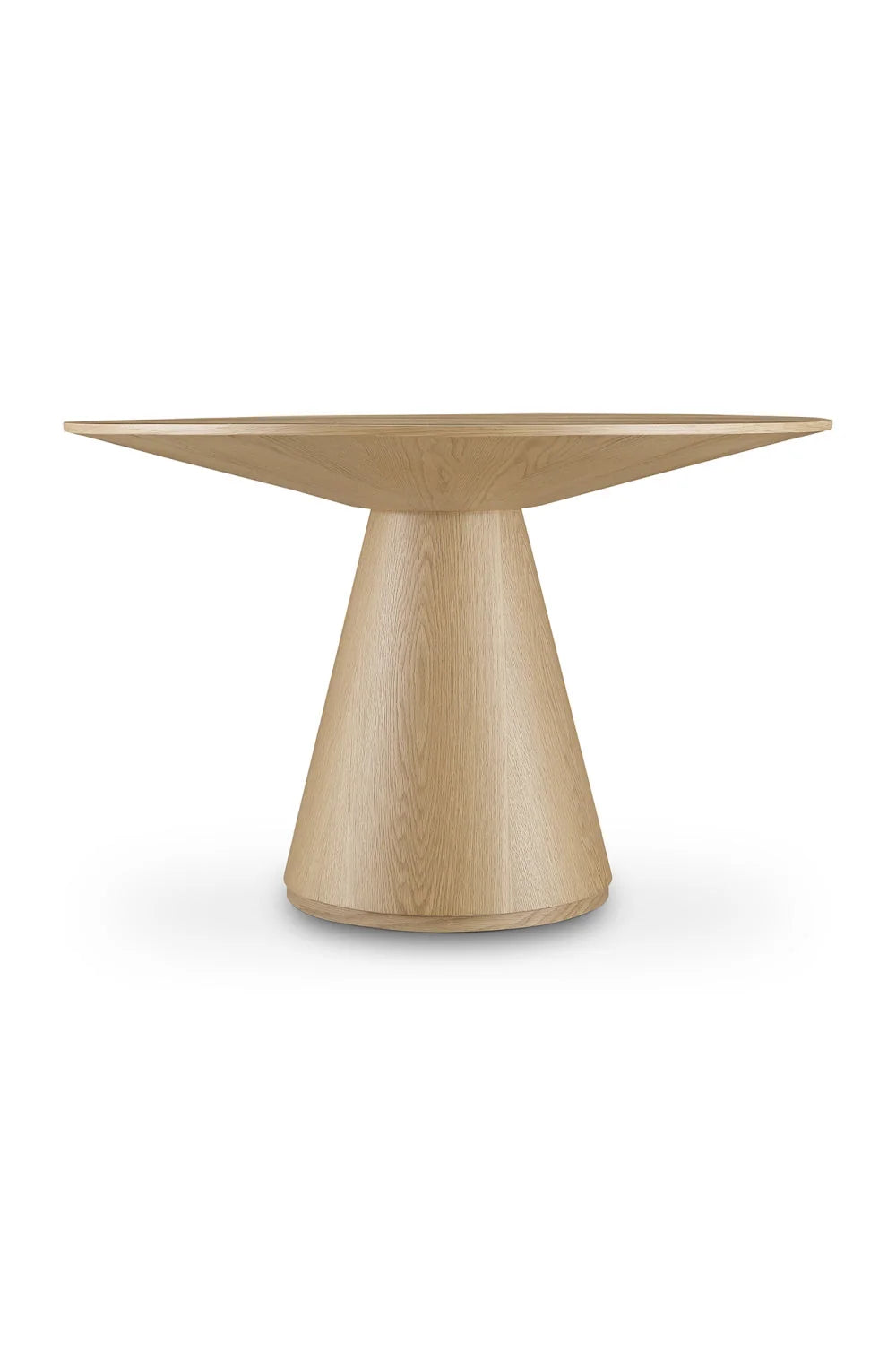 Luxury Otago Round Oak Dining Table Modern Italian Style for Villa